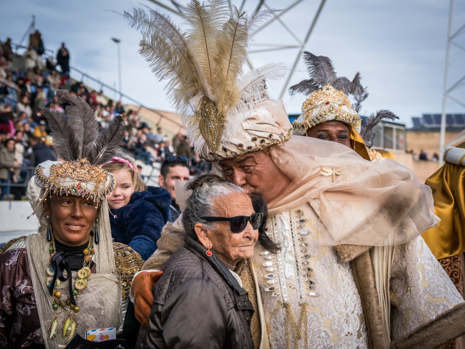 El cariñoso gesto del Rey Baltasar