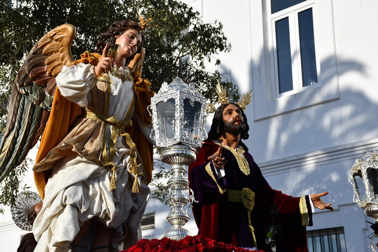 Fotos del Lunes Santo en San Roque: Oración del Huerto y Mayor Dolor