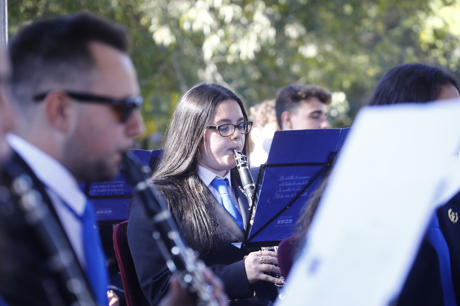 La banda de música de la Estrella inaugura Viento Joven en el quiosco de La Victoria de Córdoba