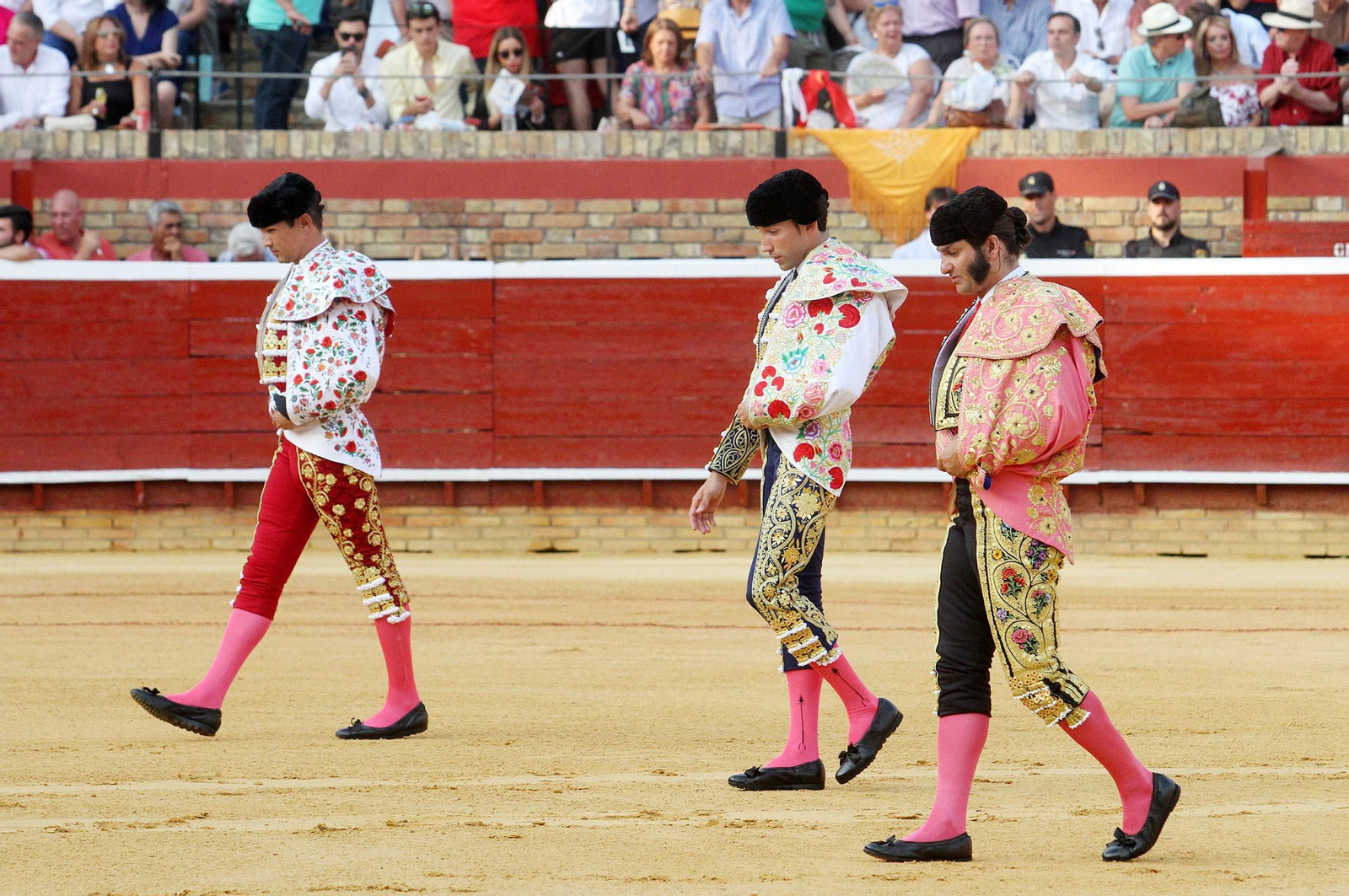 Imágenes de Morante de la Puebla durante la corrida de esta tarde en la Plaza de Toros La Merced