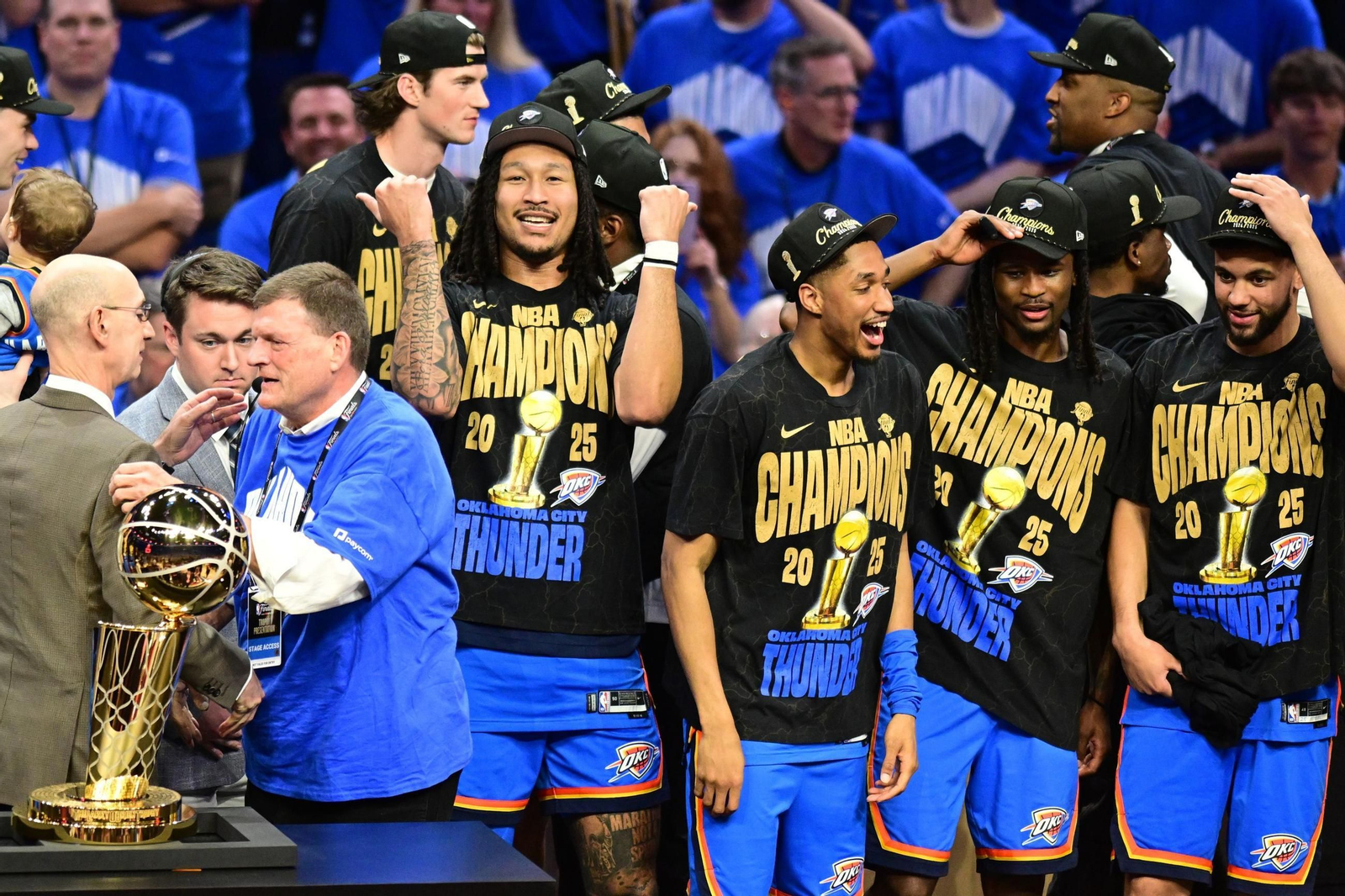 Las fotos del título de la NBA para Oklahoma City Thunder