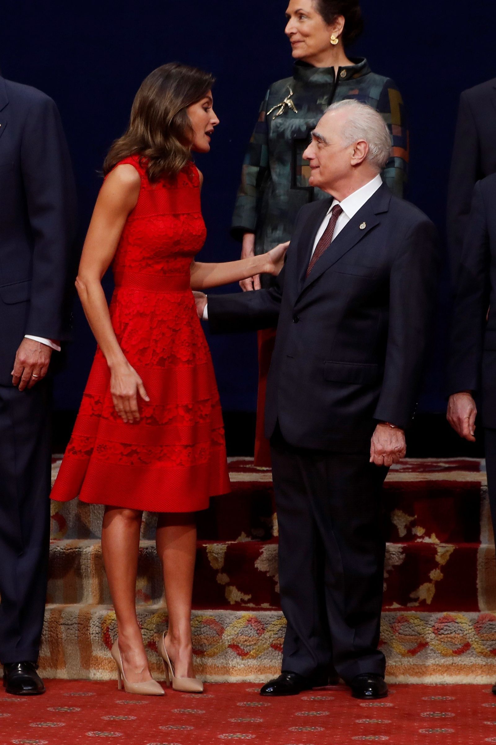 La recepción previa a la entrega de los Princesa de Asturias