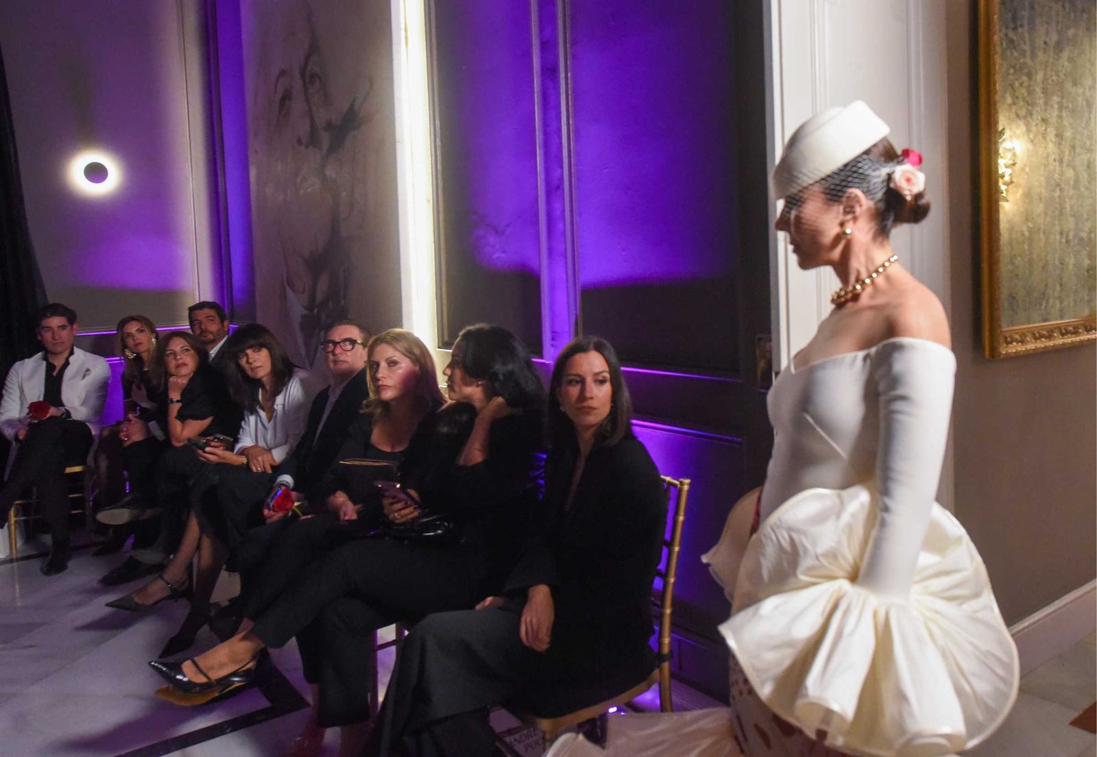 Desfile de Andrew Pocrid en La Casa de Manolete Bistró