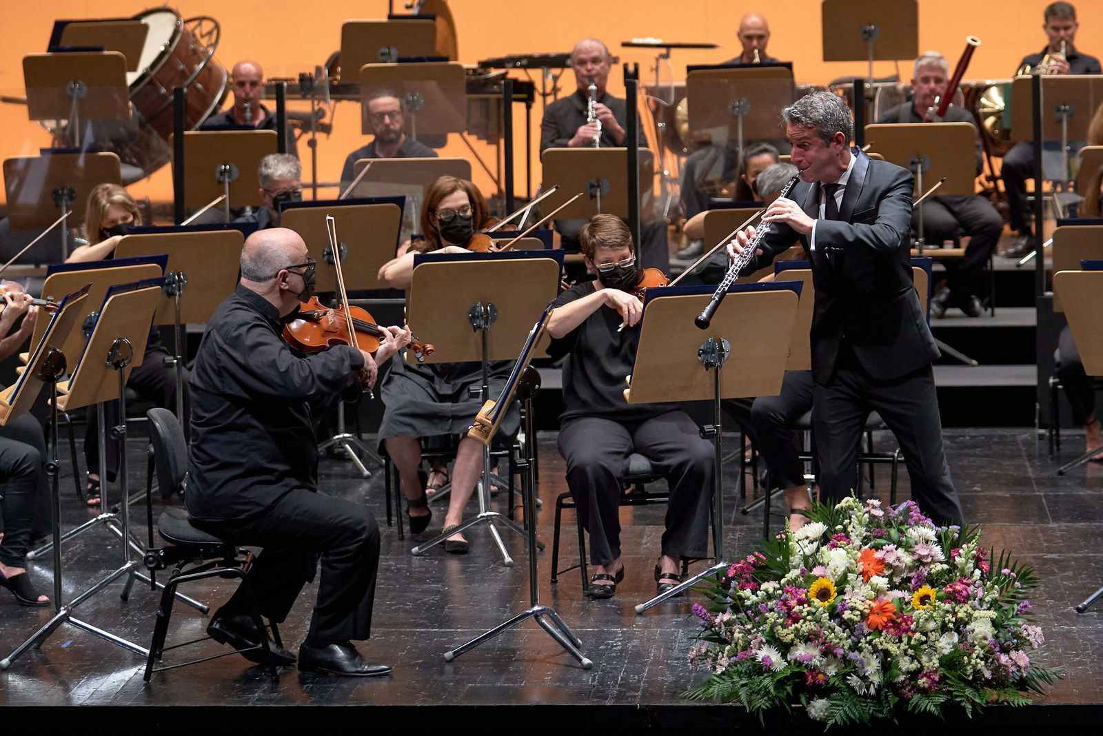 Un concierto de la ROSS en el Teatro de la Maestranza.