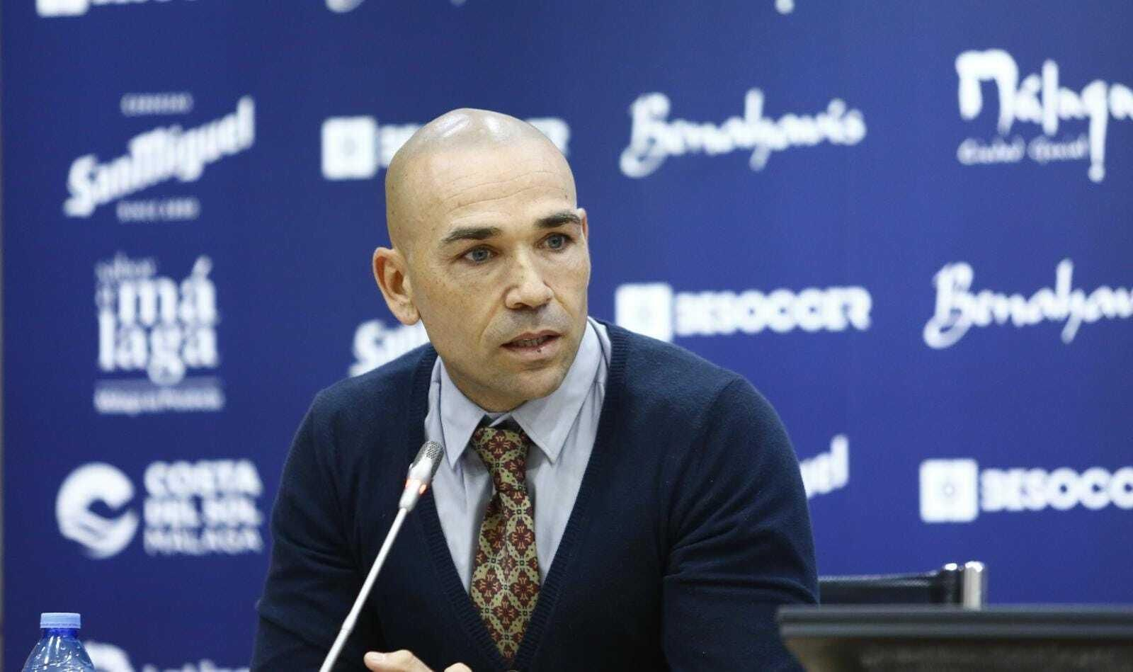 Las fotos de la presentación de Pablo Guede con el Málaga CF