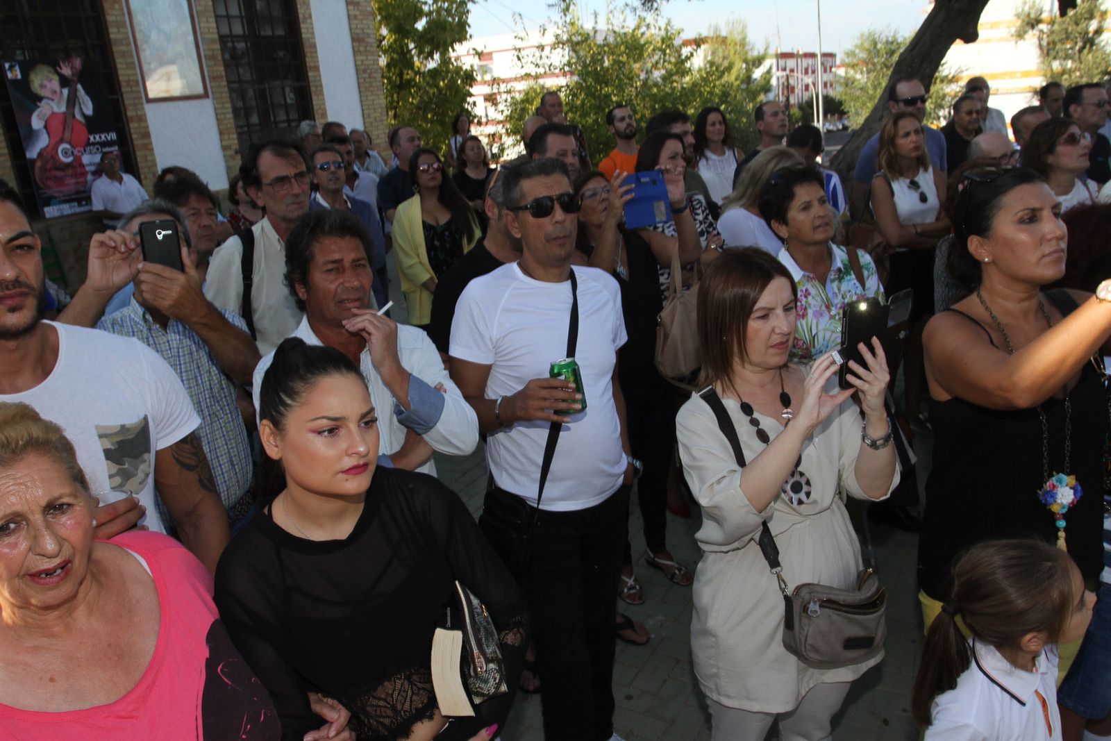 Inaguración del monumento al Niño Miguel.