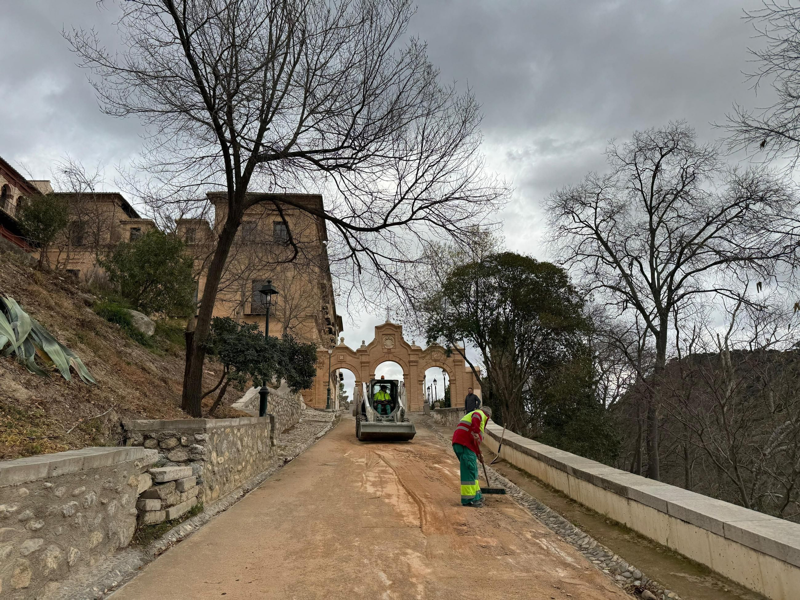 Ya se están realizando trabajos de mantenimiento y limpieza.