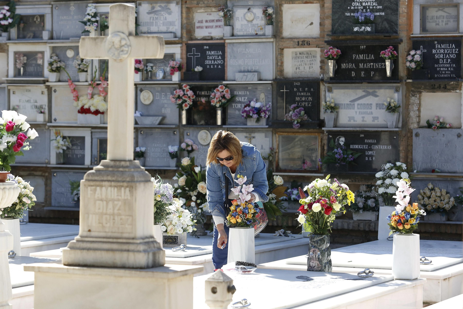 Las imágenes de la festividad de Todos los Santos
