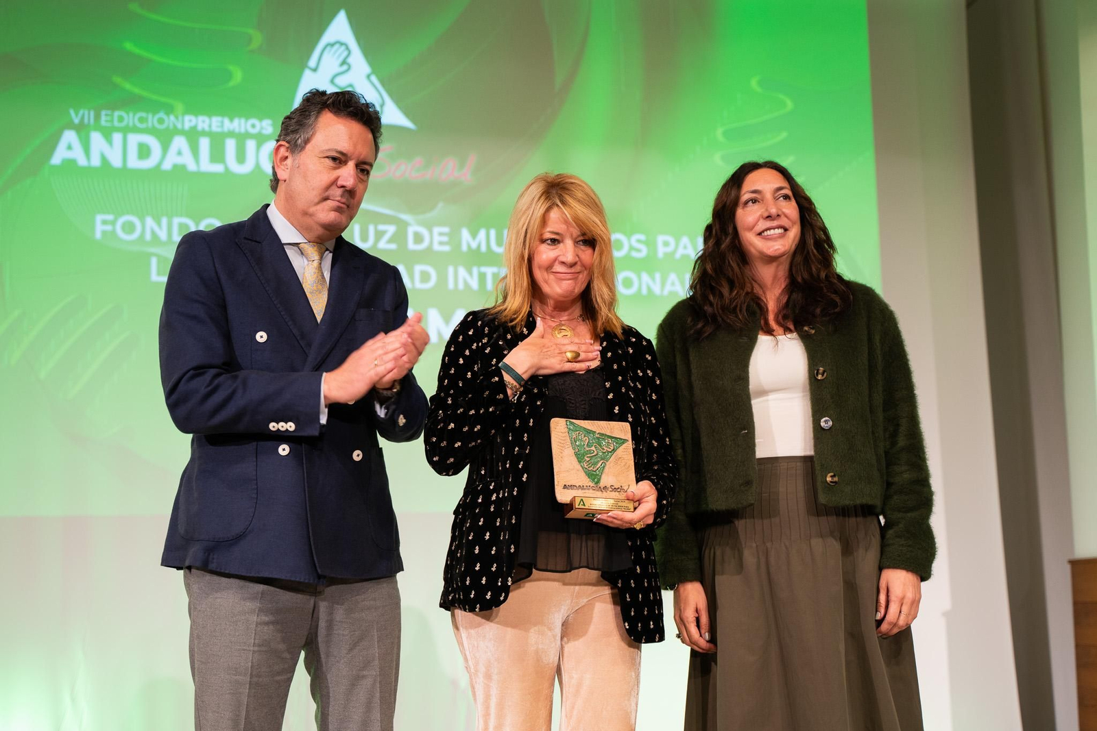 Imágenes de la VII edición de los Premios Andalucía + Social en la Universidad de Huelva