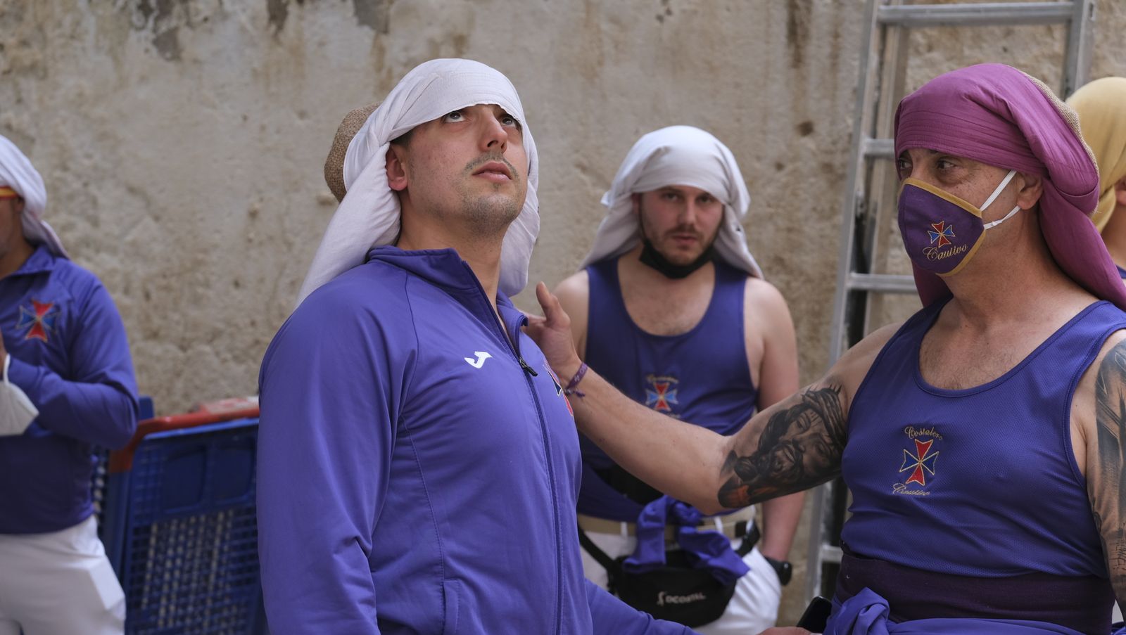 Procesión de Prendimiento en Almería, en imágenes