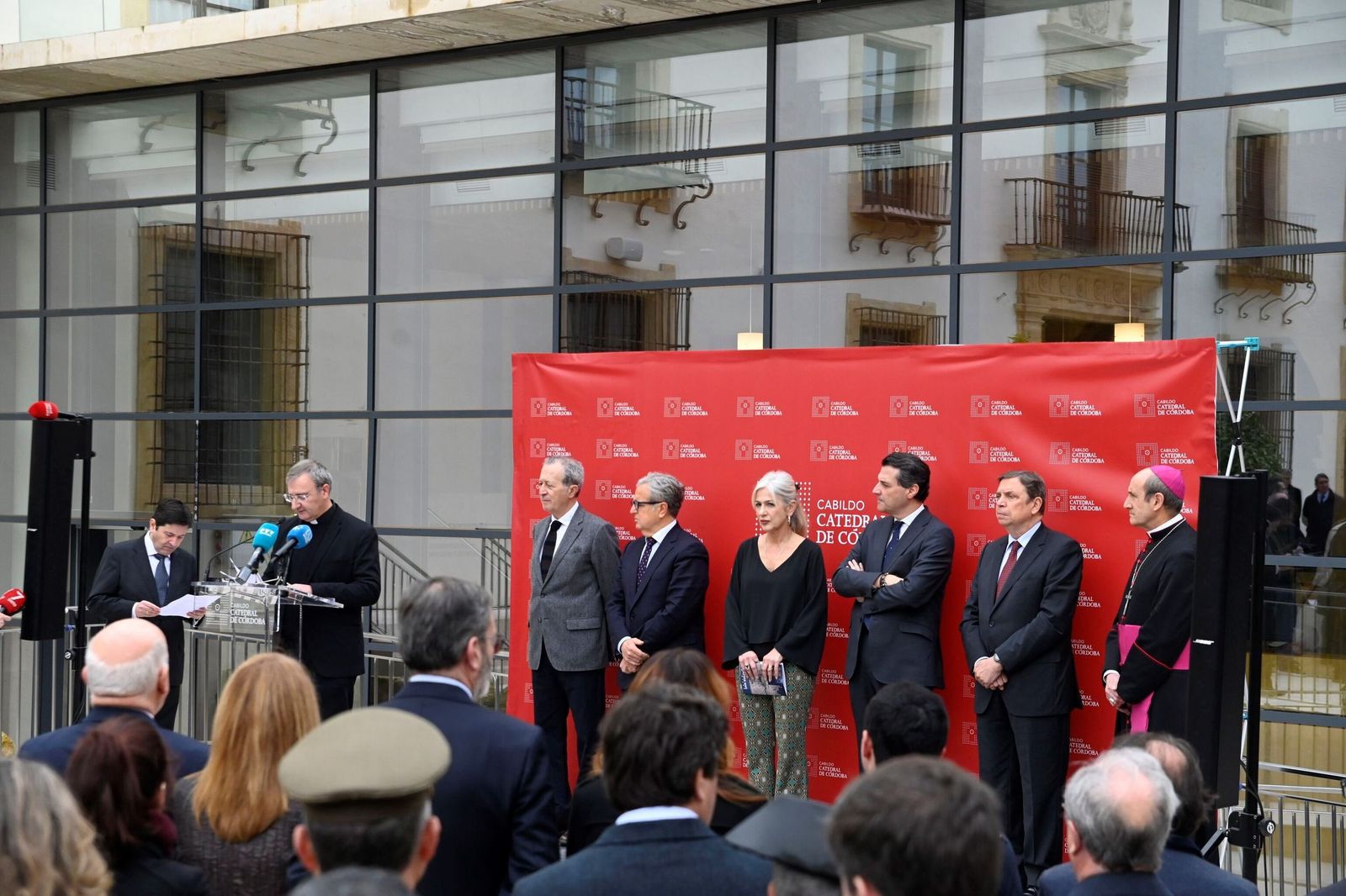 La inauguración del centro de recepción de la Mezquita-Catedral de Córdoba, en imágenes