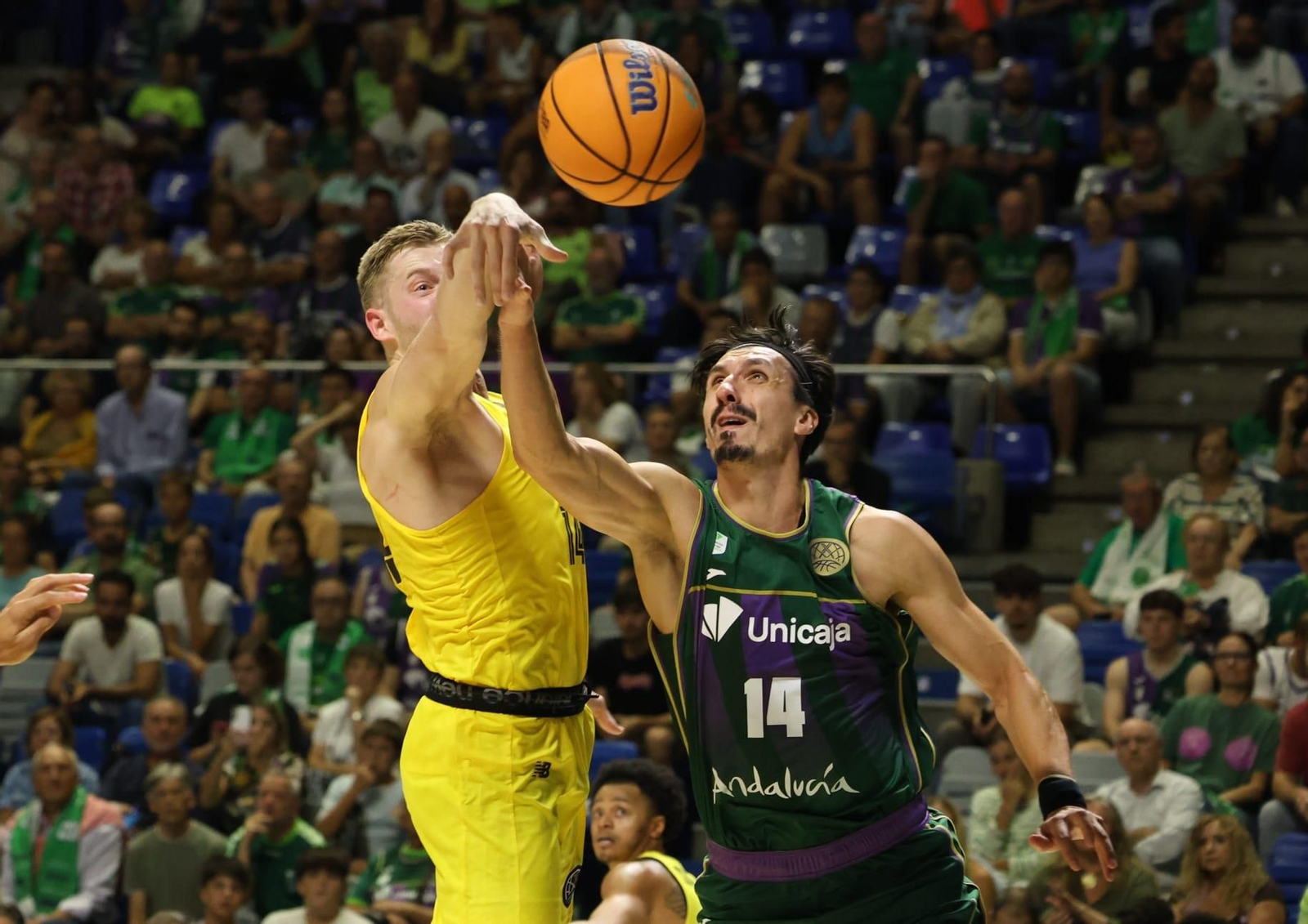 El Unicaja-Mersin, en fotos