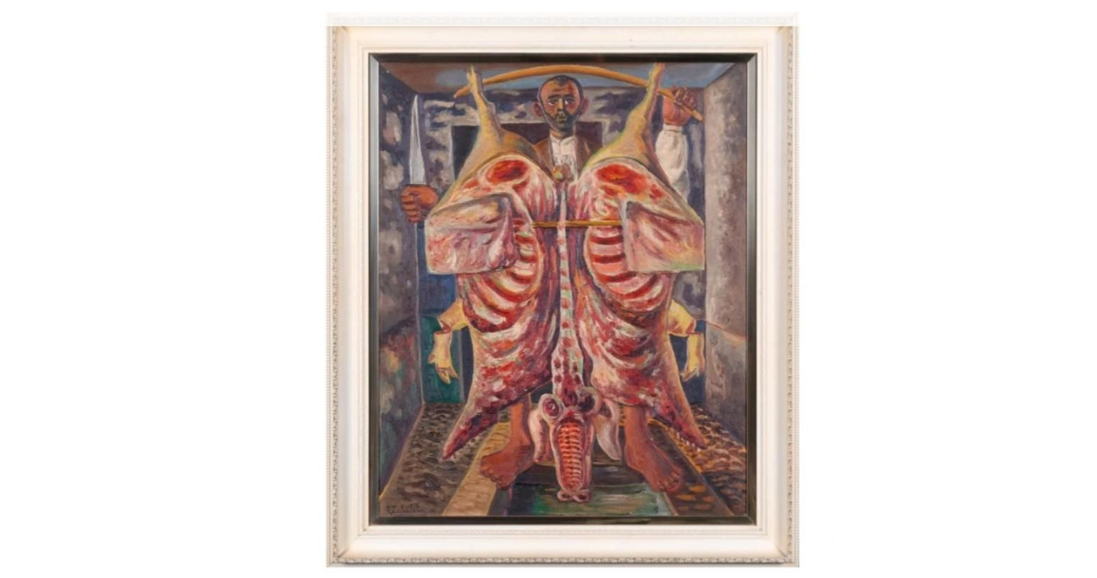 Cuadro 'Matarife', Rafael Zabaleta.