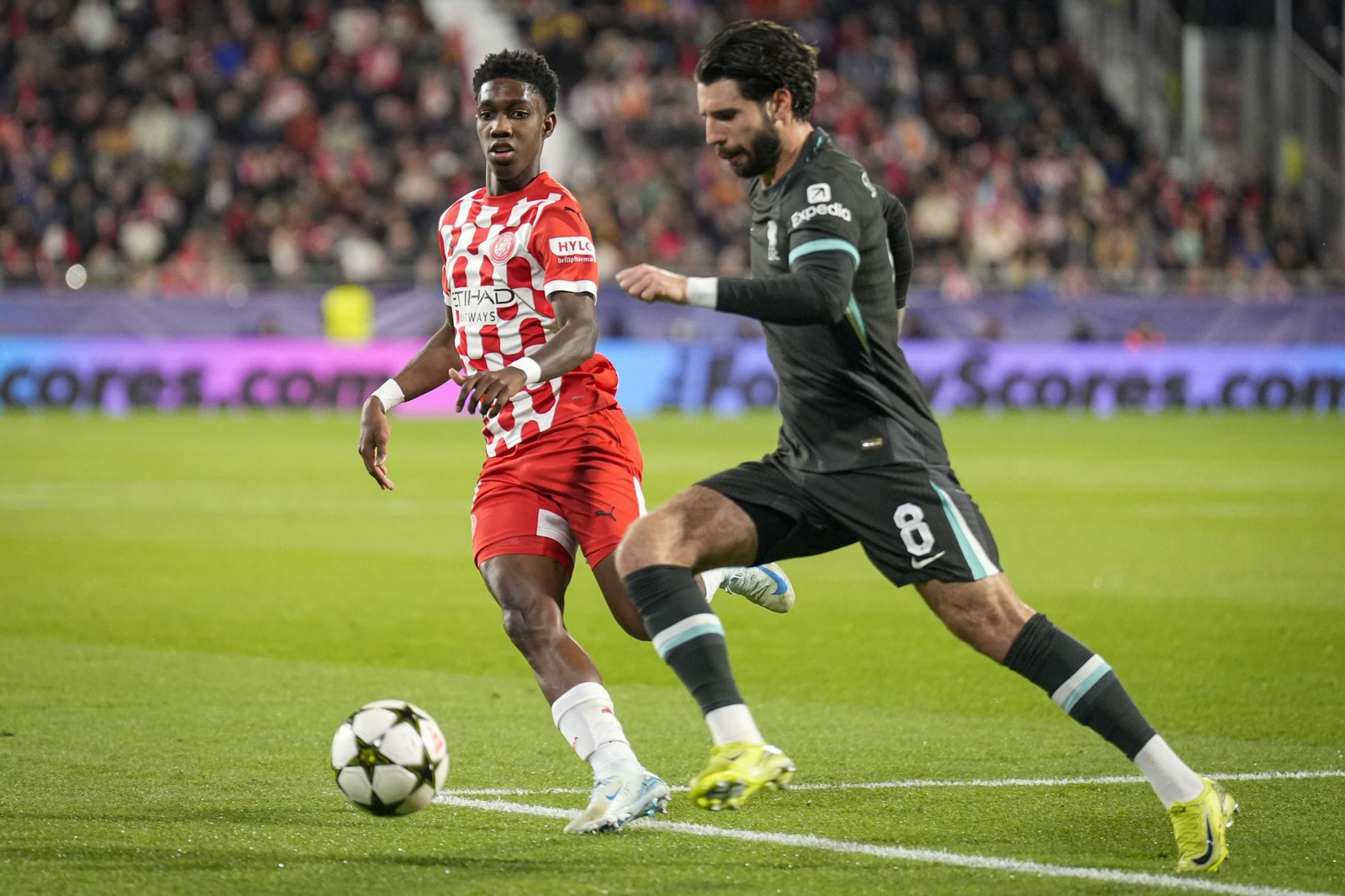 Las fotos del Girona - Liverpool