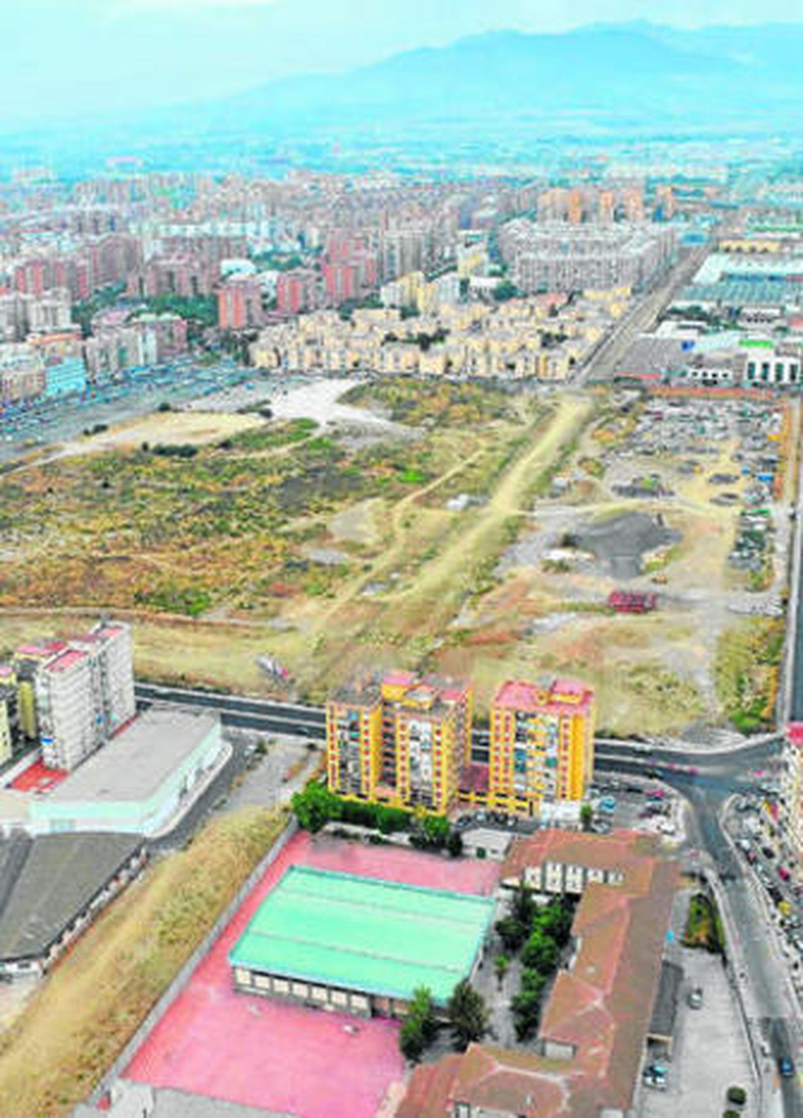 Los antiguos terrenos de Repsol, donde se proyectan varias torres.