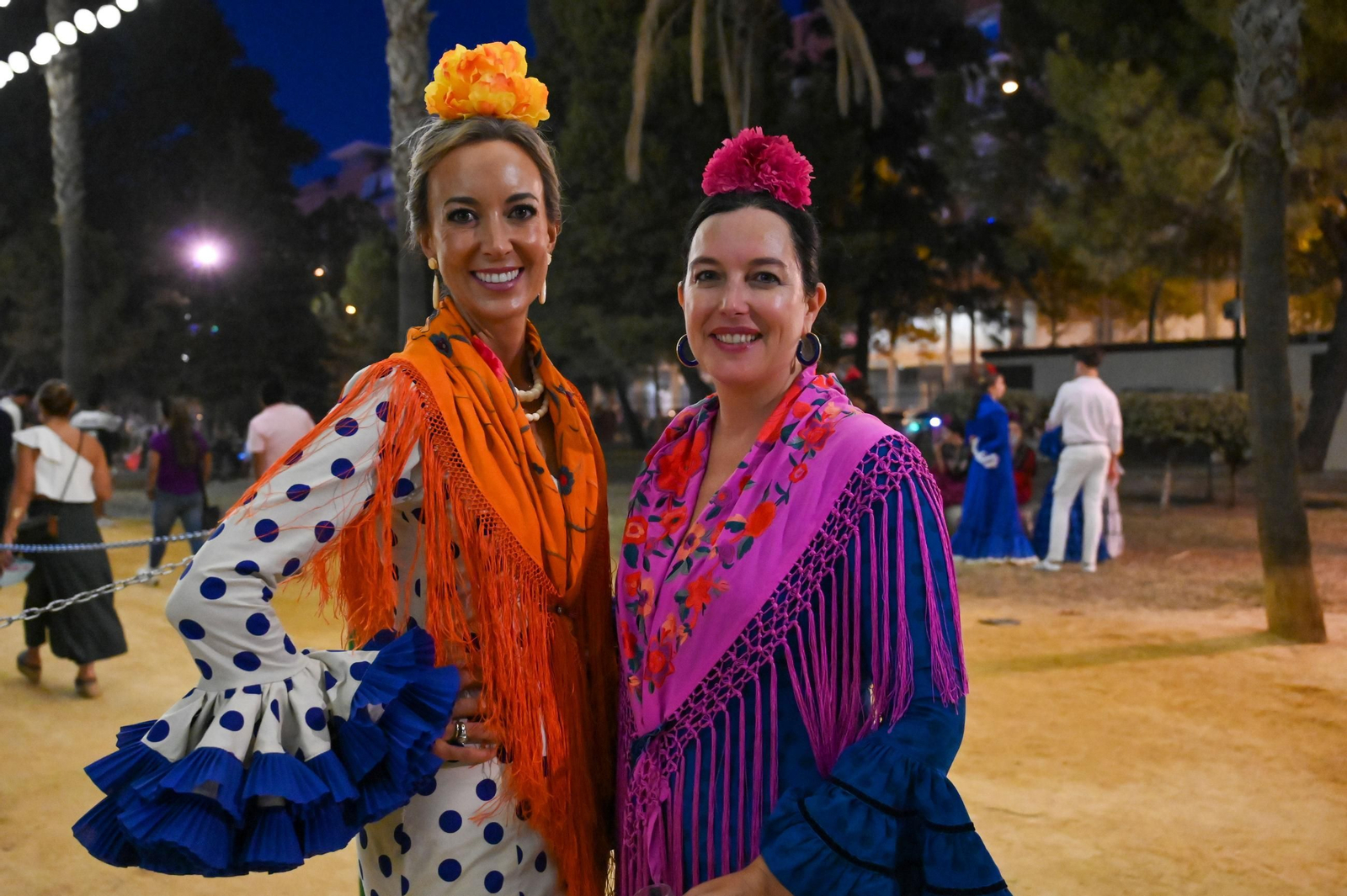 Imágenes del ambiente nocturno del 11 de octubre en la Feria del Caballo 2025