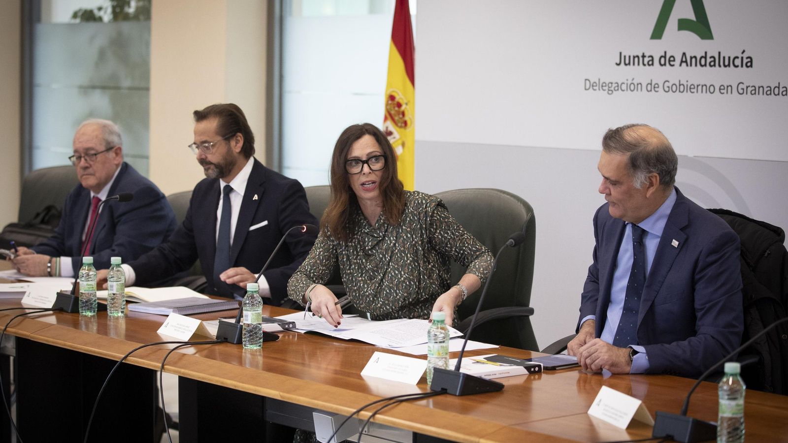 Imagen de la reunión del consejo de administración de Cetursa Sierra Nevada