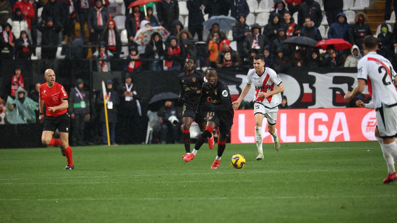 Rayo Vallecano -  Sevilla FC: todas las fotos del partido de Liga