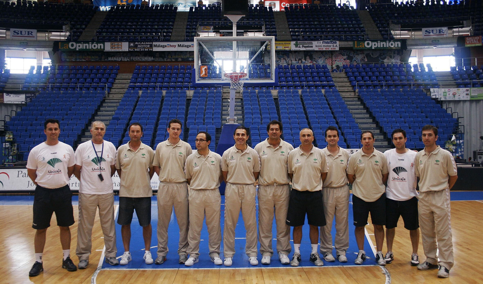 Las fotos de Manolo Rubia en su etapa en el Unicaja