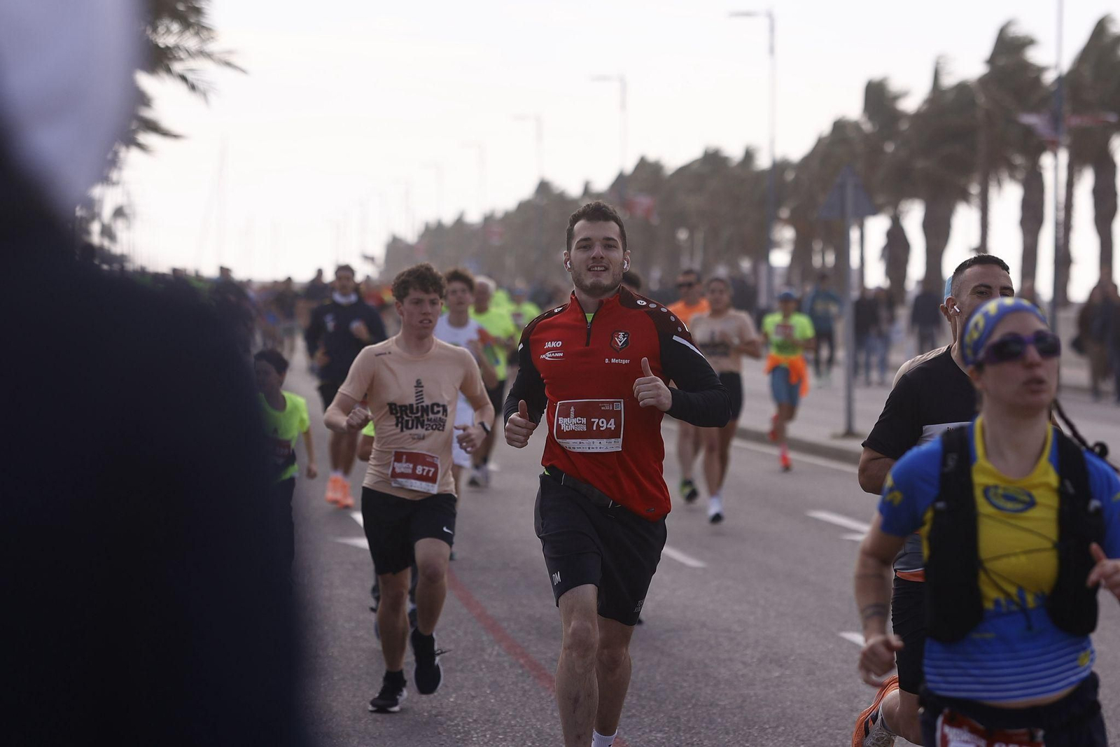 La Brunch Run del Maratón de Málaga, en imágenes