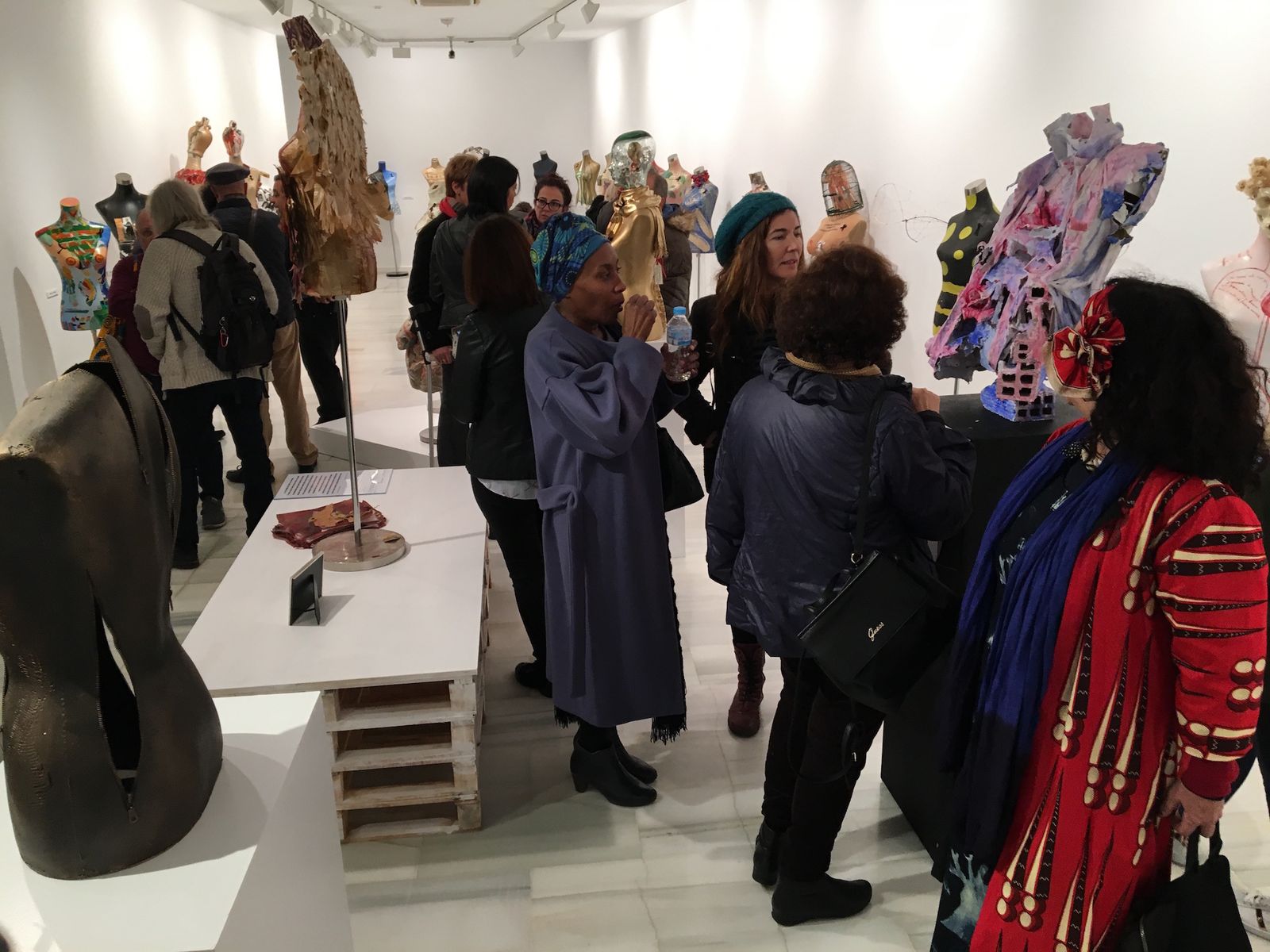 Sala del Museo Vázquez Díaz que acoge la exposición