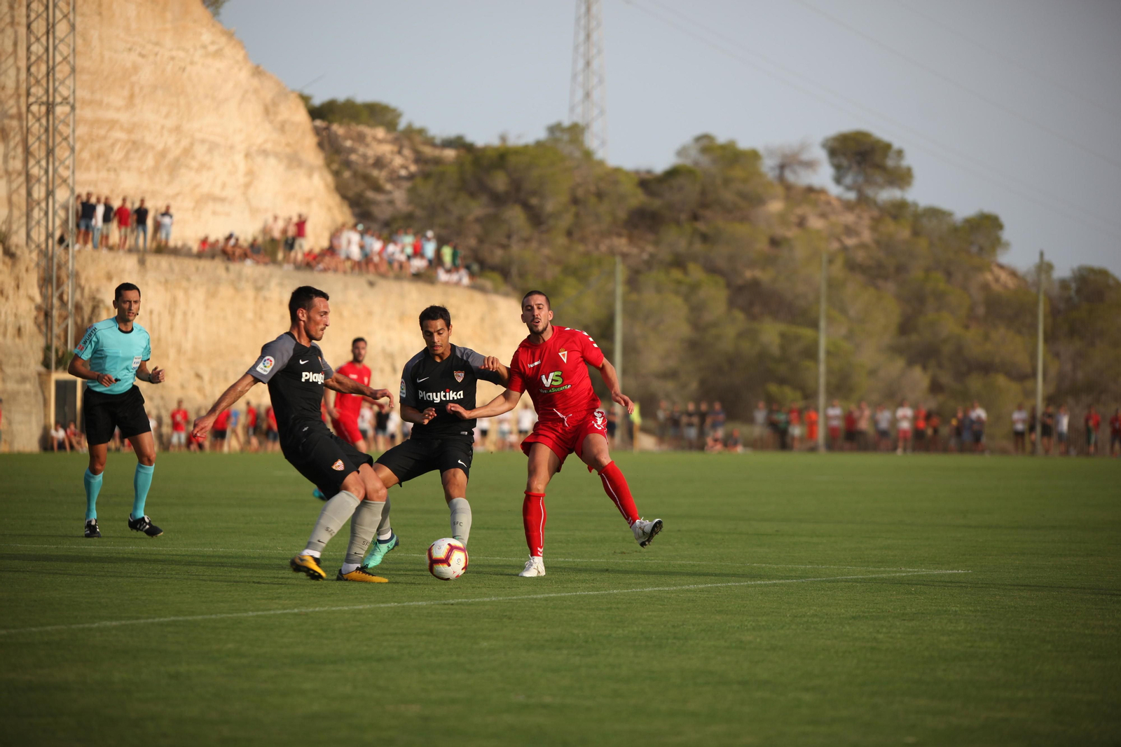 Las imágenes del Murcia-Sevilla de pretemporada