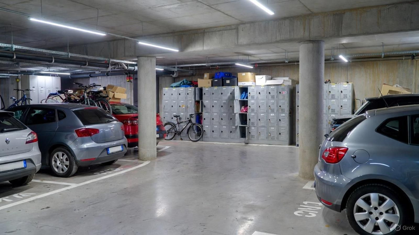 Recreación de un garaje