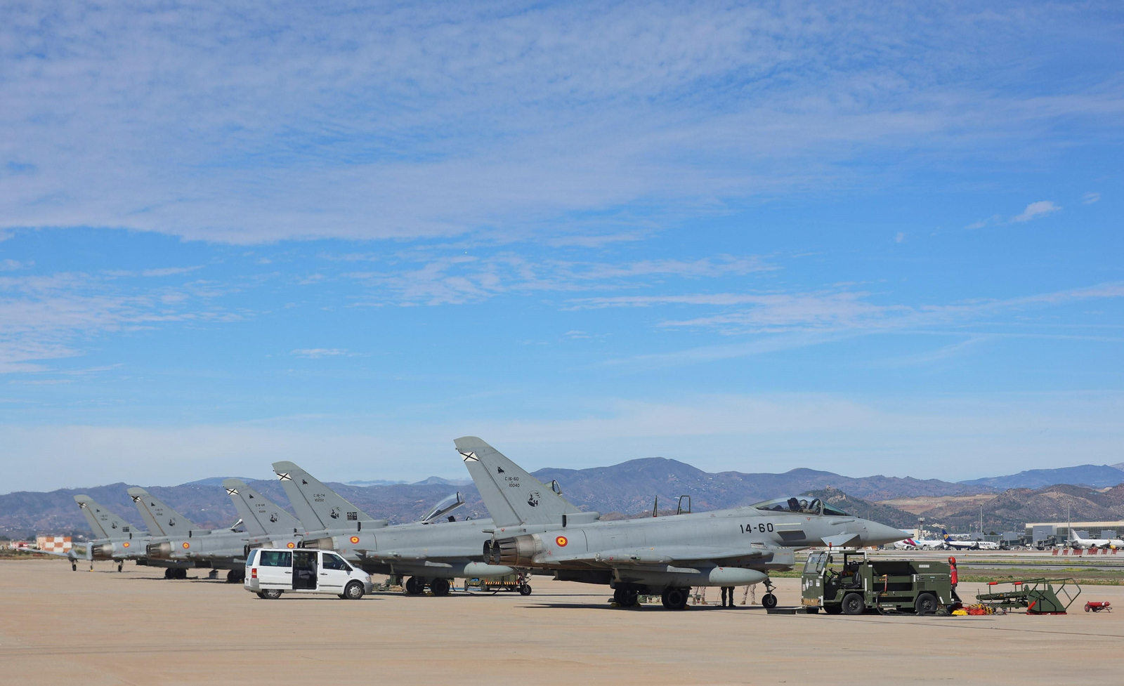 El ejercicio militar aéreo 'Eagle Eye', en fotos