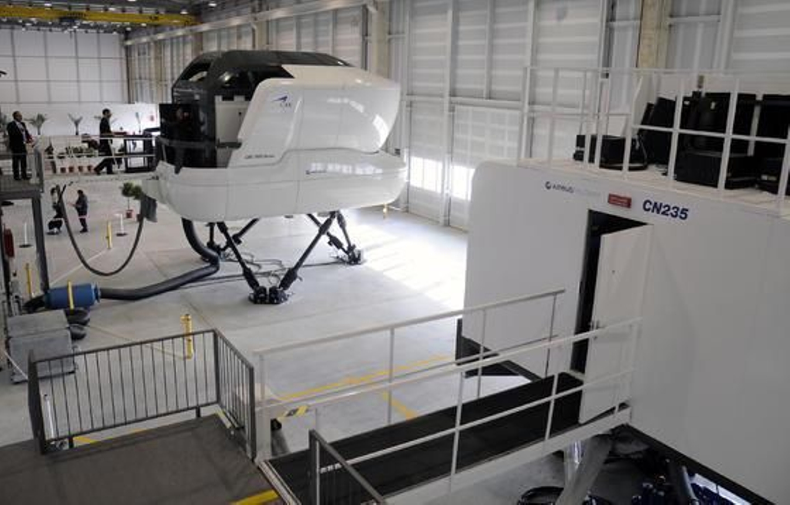 Inauguración del centro de pilotos de Airbus Military.

Foto: Juan Carlos Vázquez