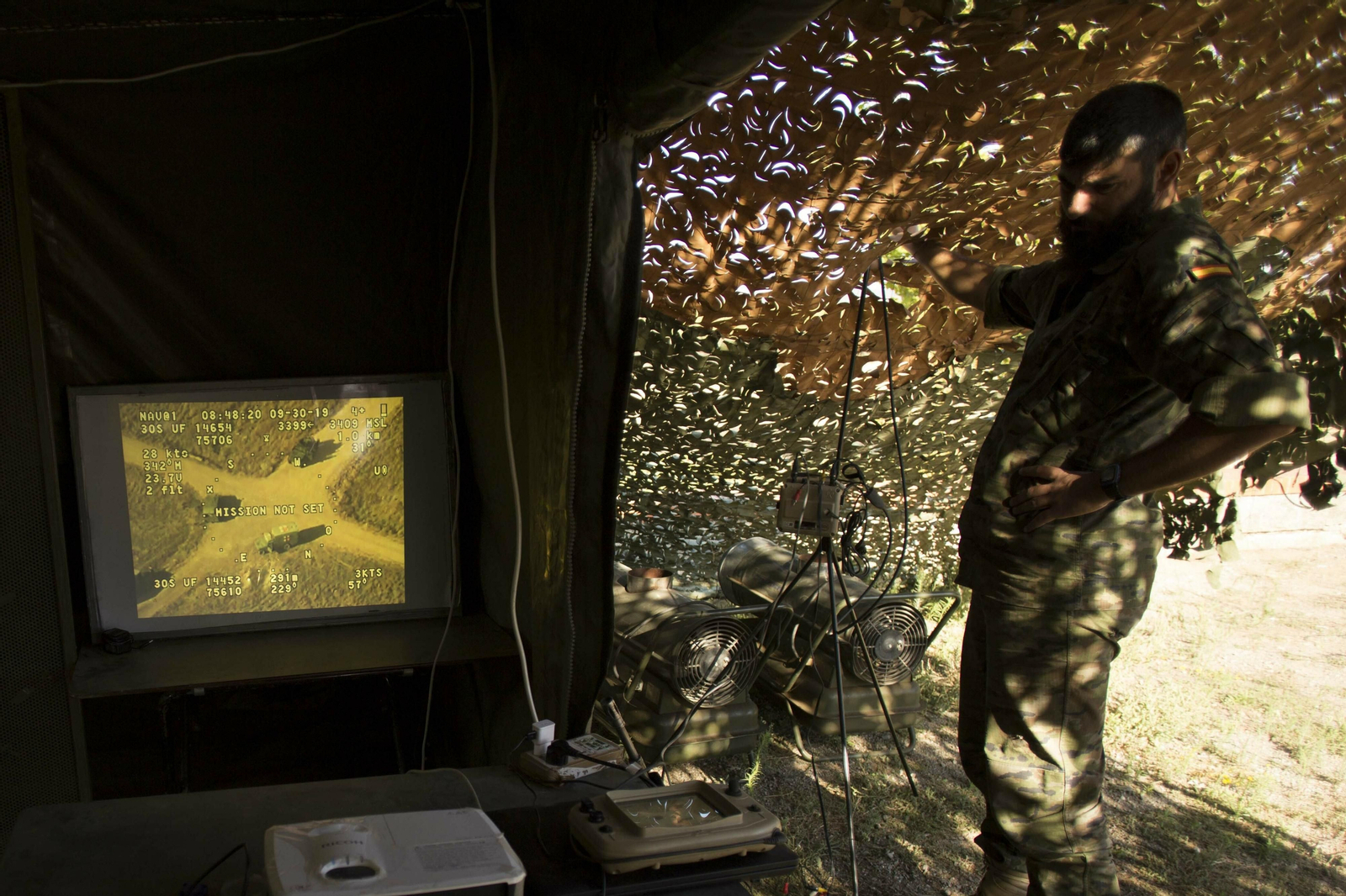 Preparación de la Legión para su misión en Mali