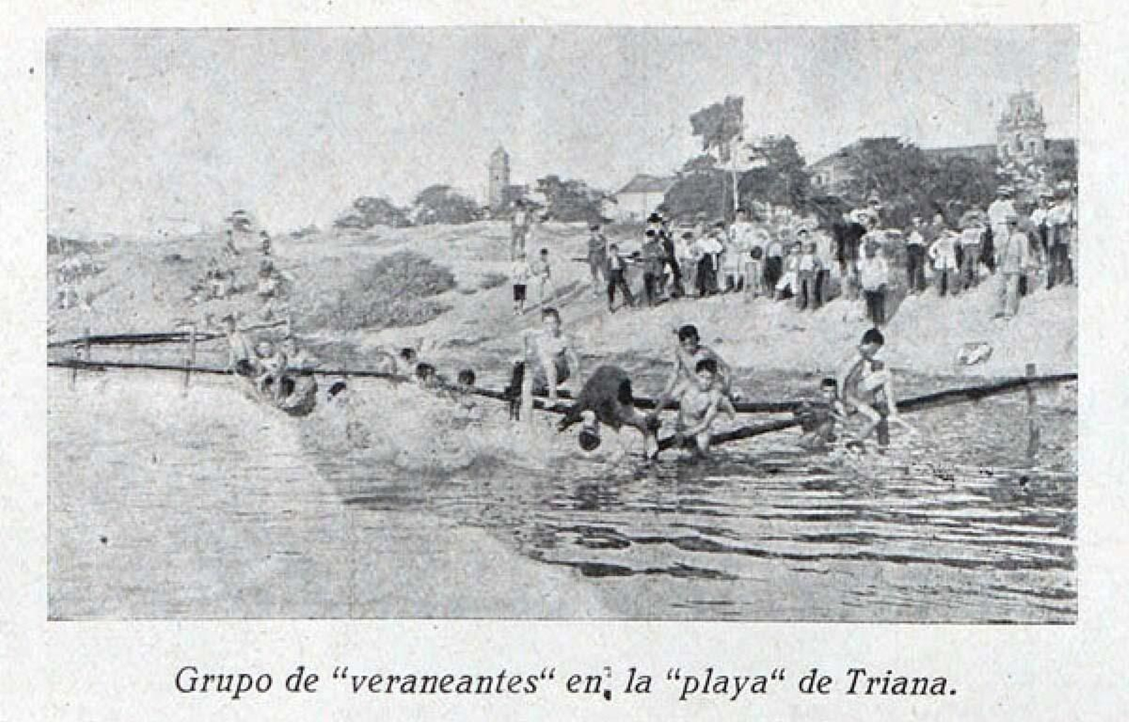 Zonas de baño históricas en Sevilla