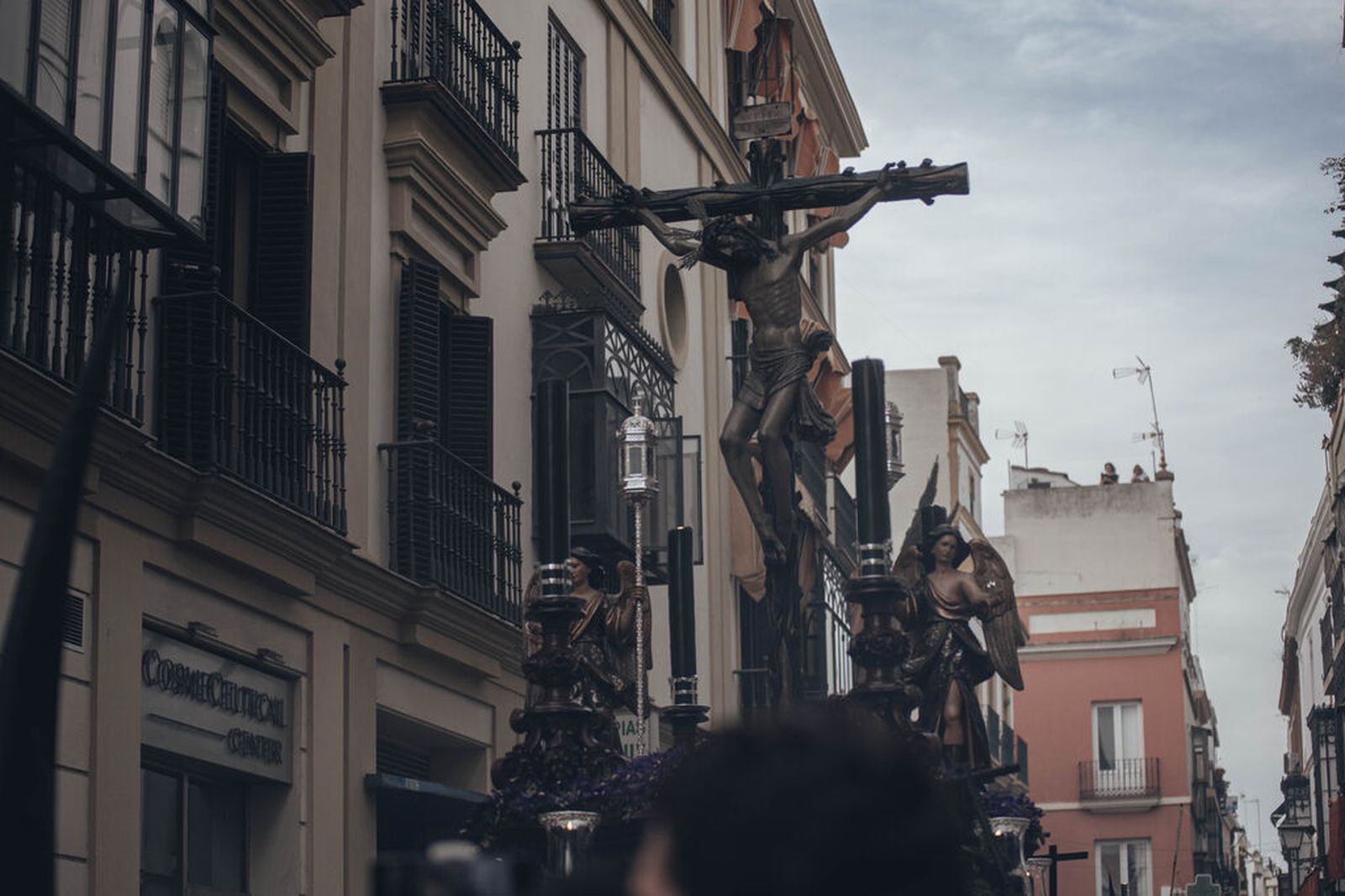 El Cristo de la Vera Cruz la tarde del Lunes Santo