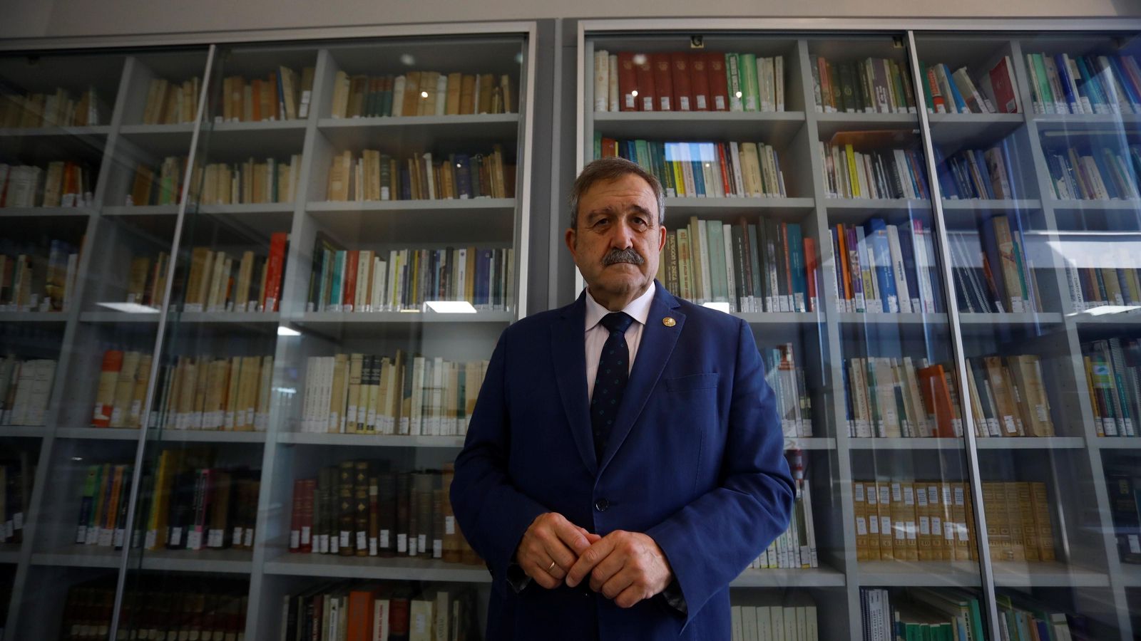 José María de Torres en el Colegio de Veterinarios de Córdoba.