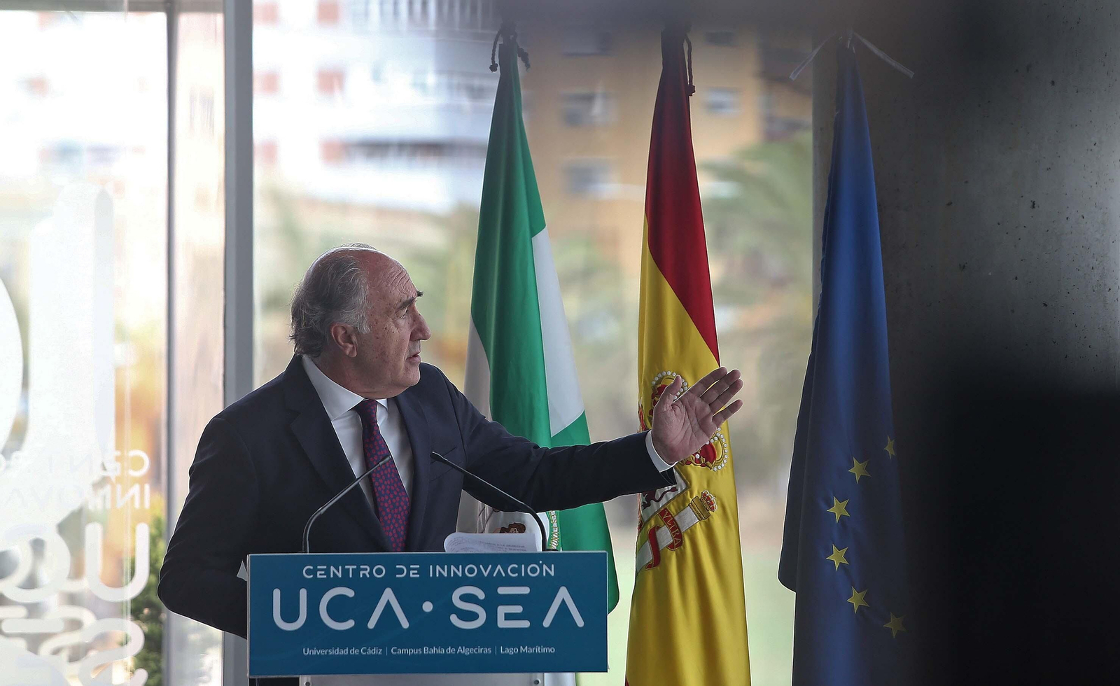 Imágenes de la inauguración del Centro de Innovación UCA SEA del Llano Amarillo de Algeciras