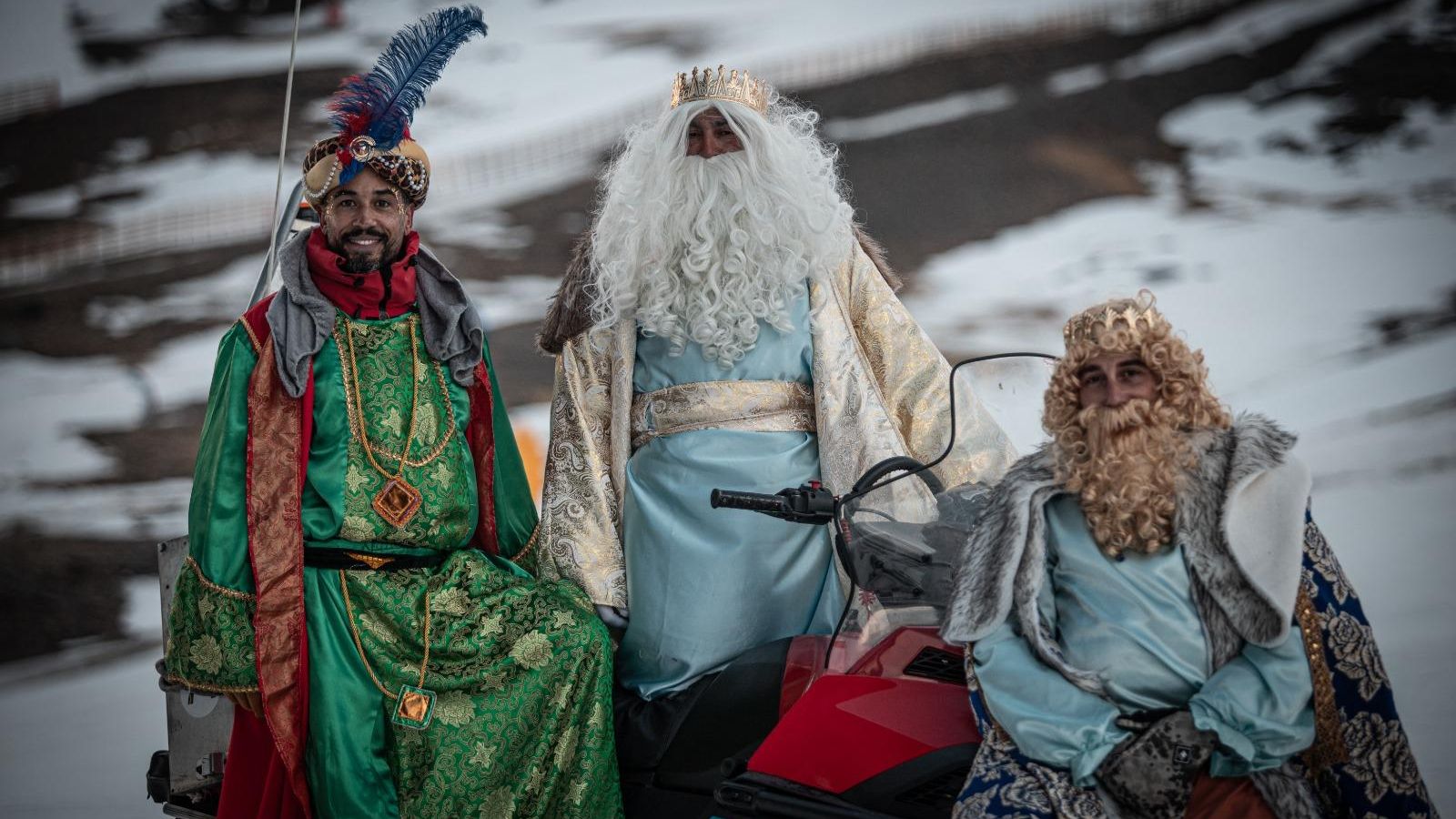 Los Reyes Magos en Sierra Nevada