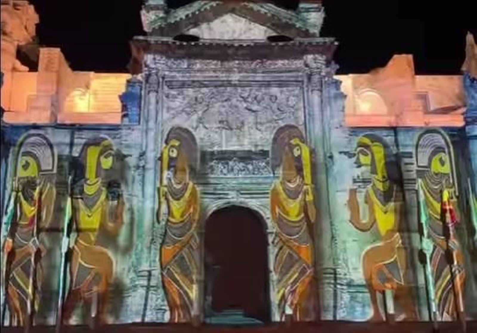 El video mapping se hará en la fachada de la Basílica Menor Ntra. Sra. de los Milagros