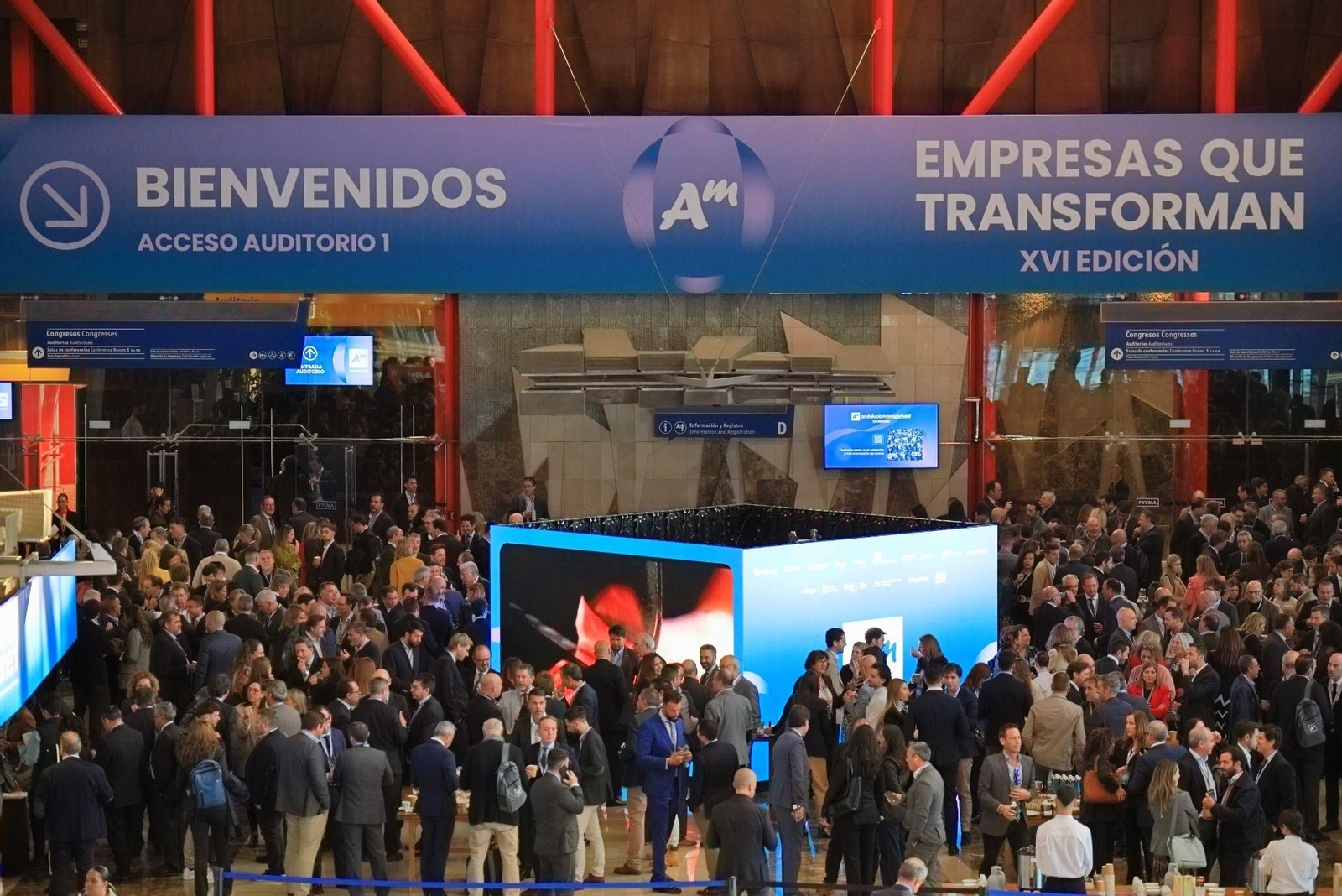 Vista panorámica de la entrada de Andalucía Management 2025