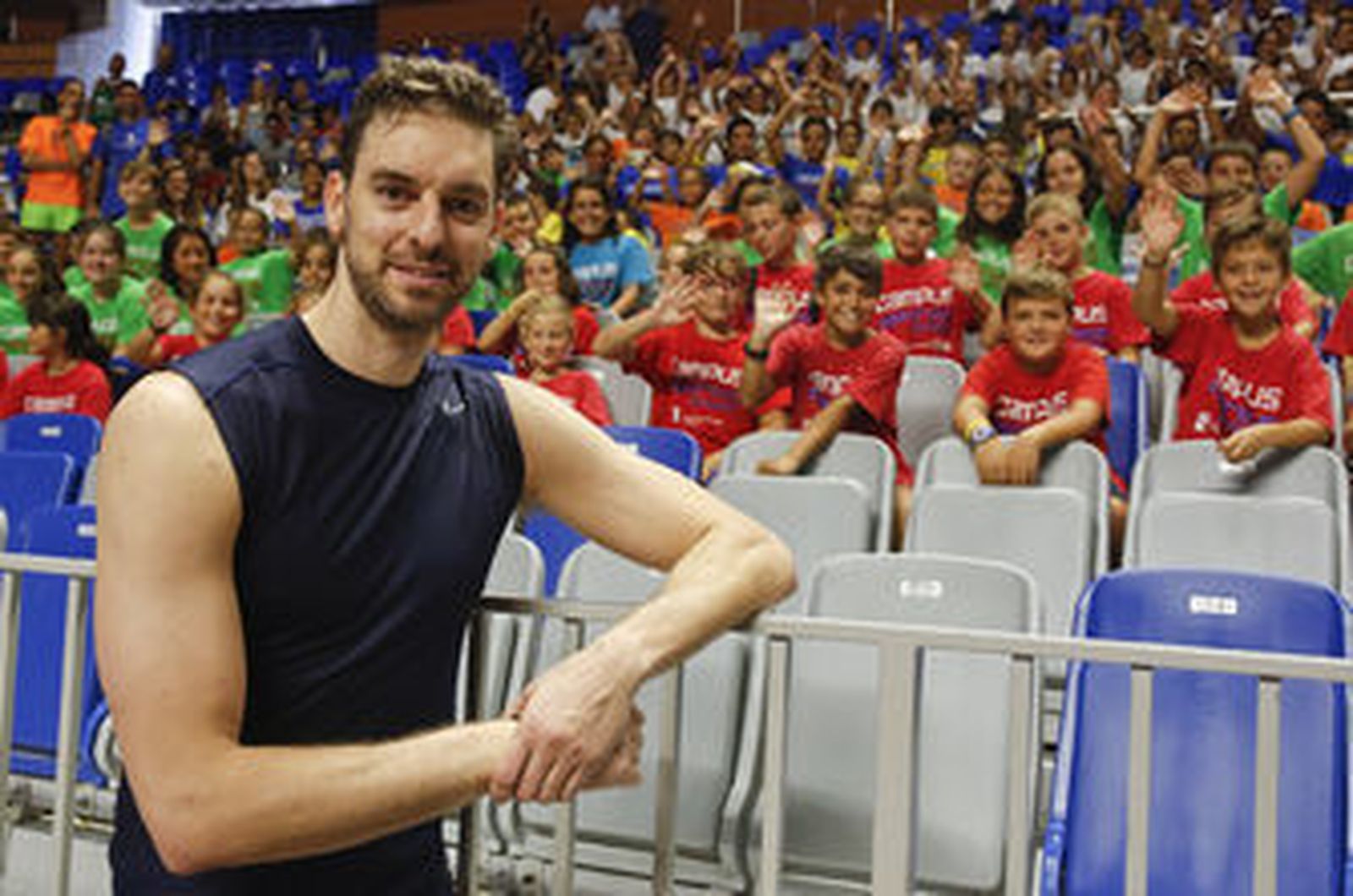 Pau Gasol jugará esta noche en el Carpena
