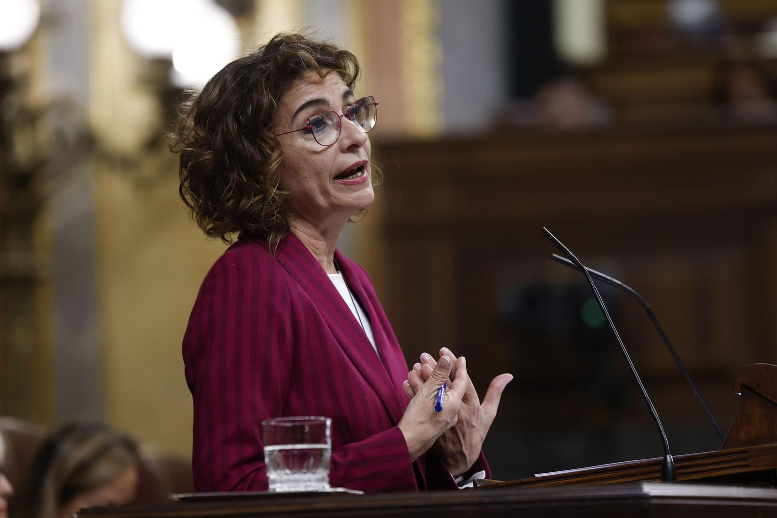 María Jesús Montero, vicepresidenta del Gobierno y ministra de Hacienda
