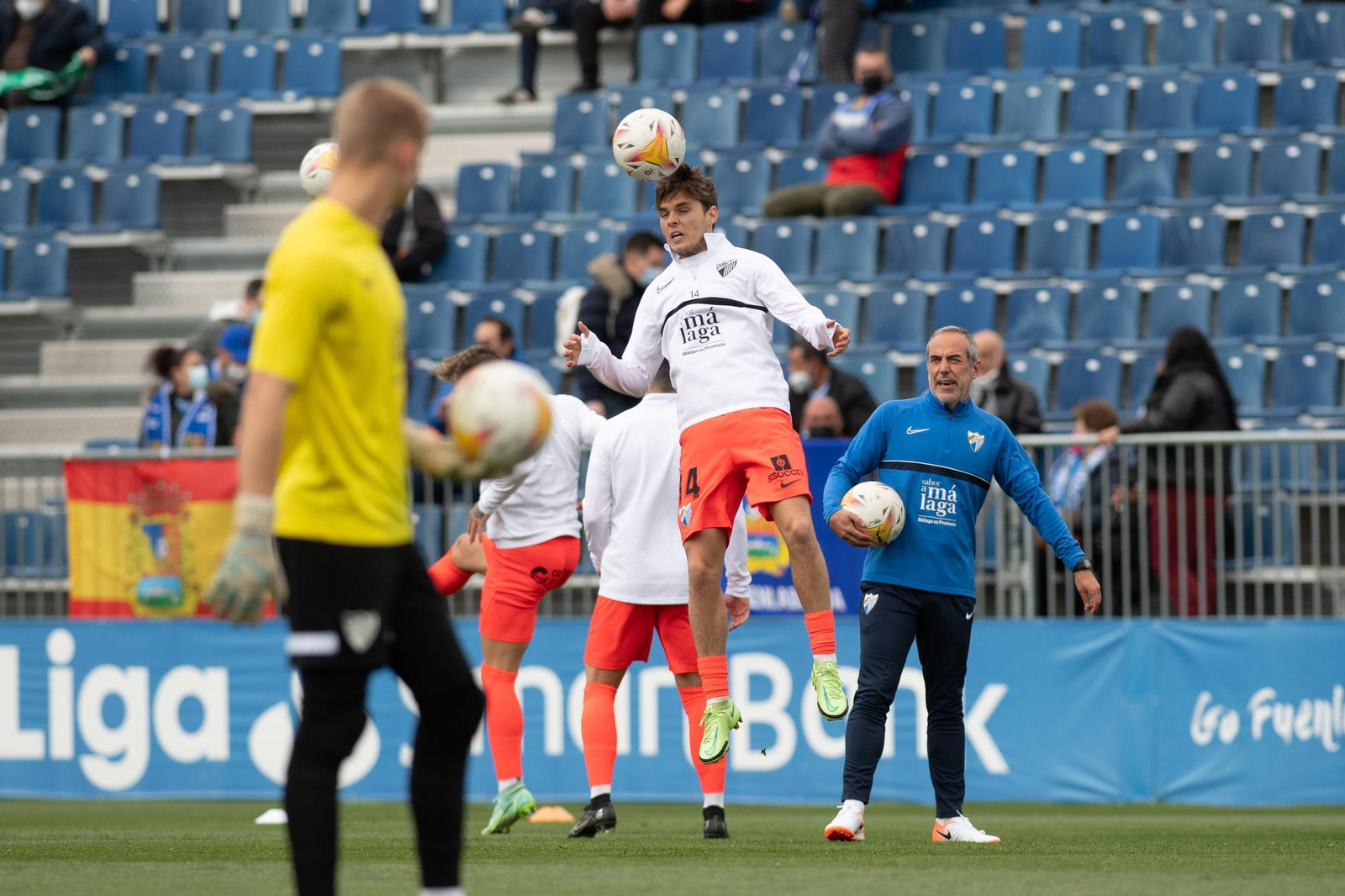 Las fotos del Málaga CF-Fuenlabrada