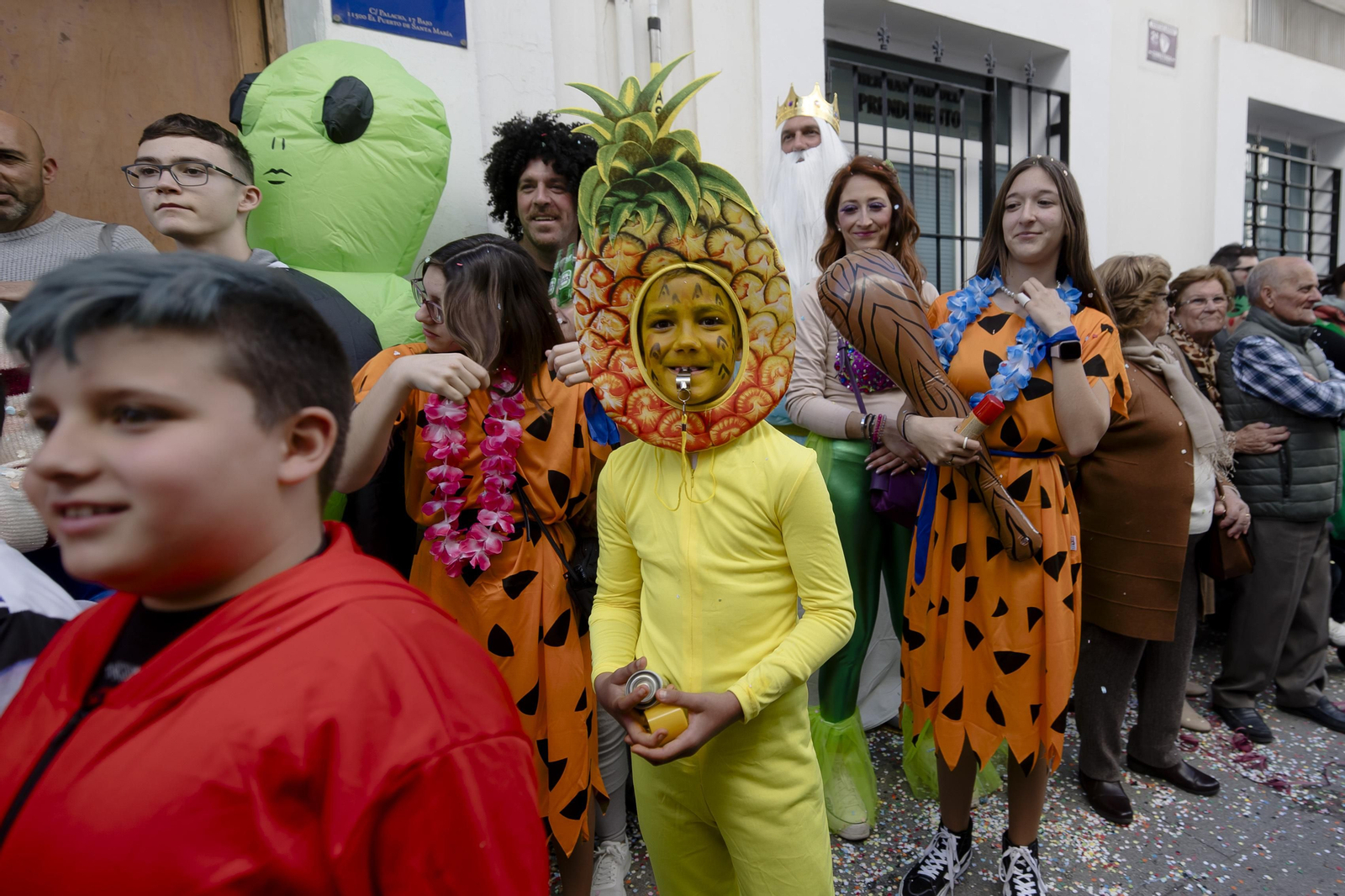 Búscate en las imágenes de la cabalgata de carnaval del Puerto de Santa María