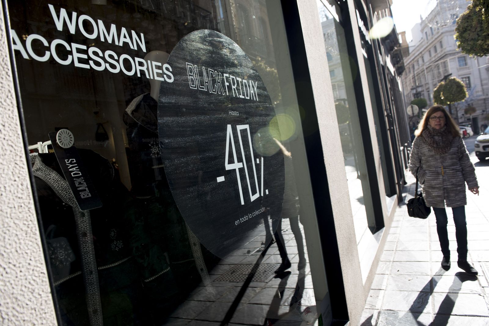 Las fotos del Black Friday en Granada