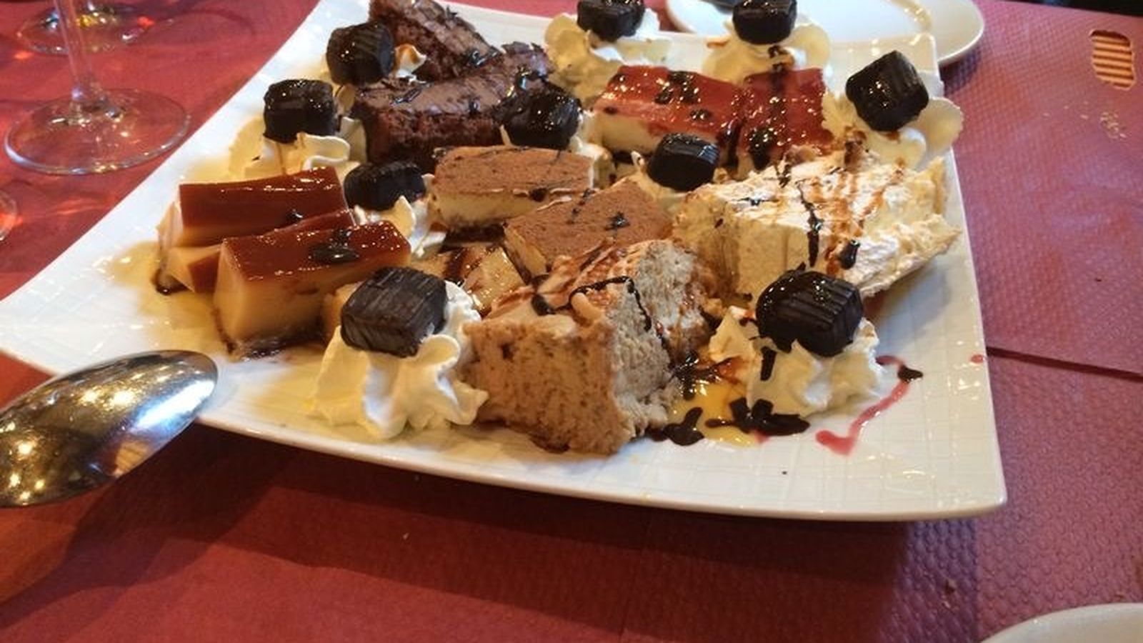 Postres de La Monumental.