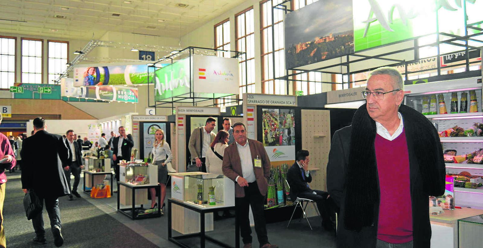 Cooperativas de Granada participa en el Pabellón número 18 de la Messe Berlín