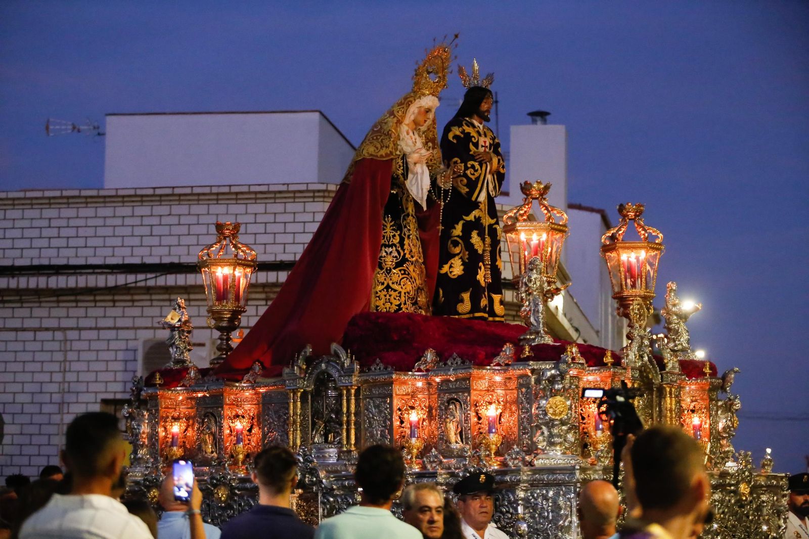 Procesión extraordinaria por el 75 aniversario de la hermandad del Medinaceli de La Línea