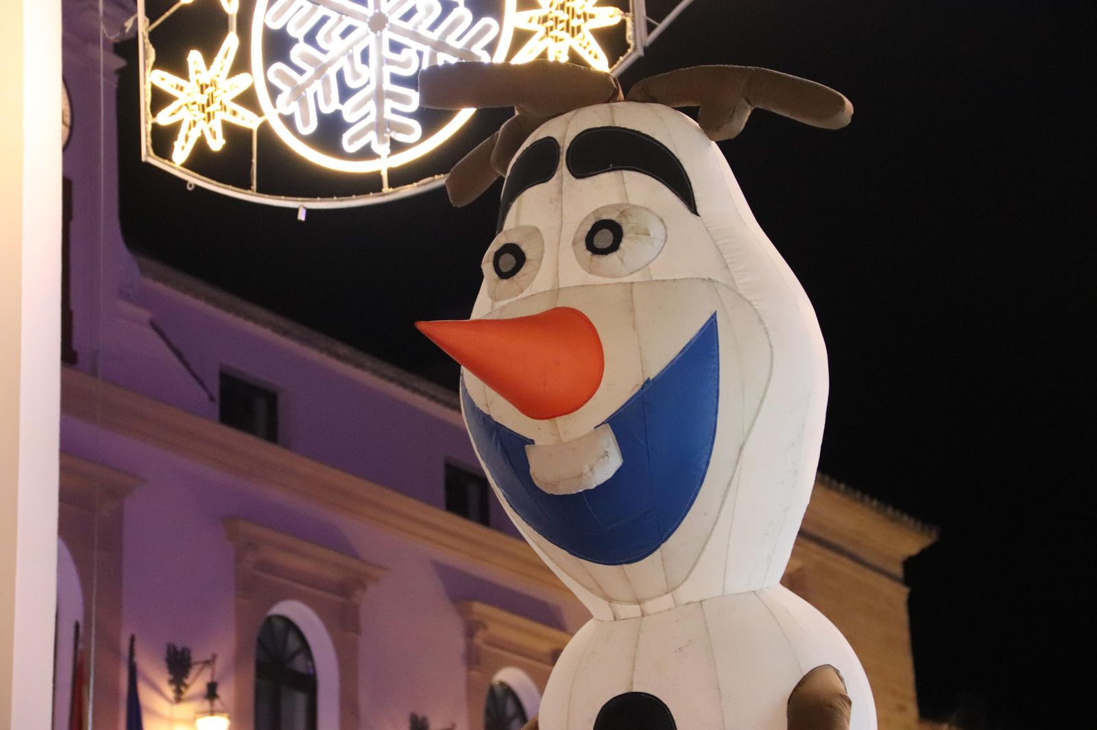 El encendido del alumbrado de Navidad en Montilla