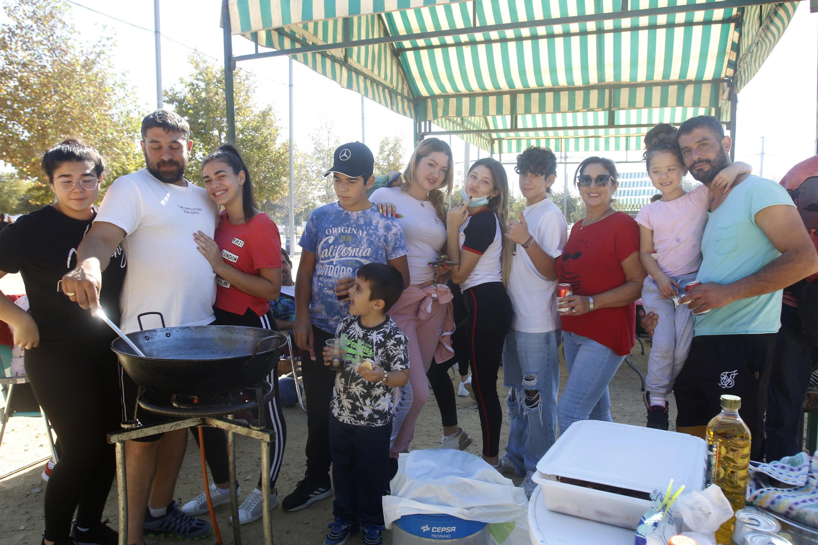 Los peroles por San Rafael, en fotografías