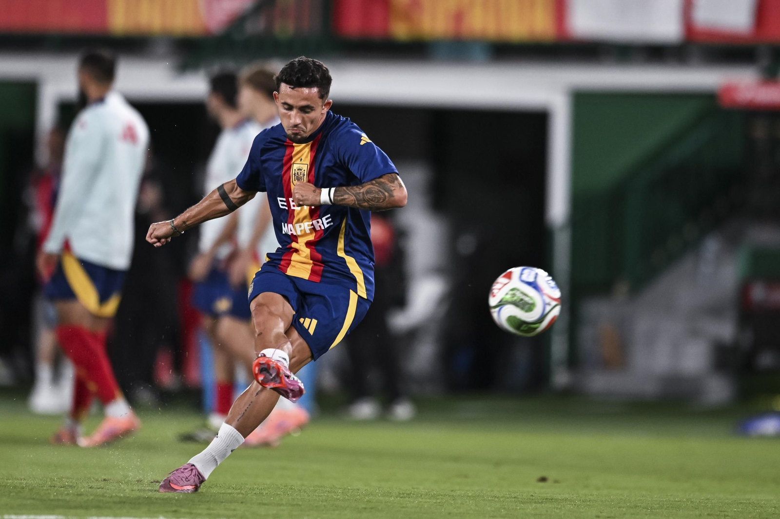 Las mejores fotos del España-Georgia