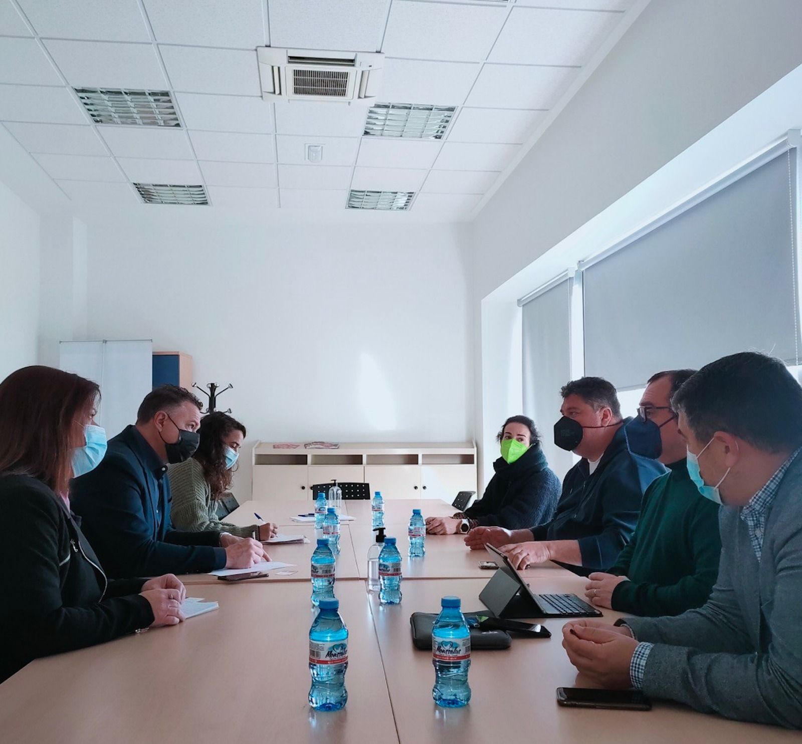 Encuentro de Podemos con representantes de la FEMCA