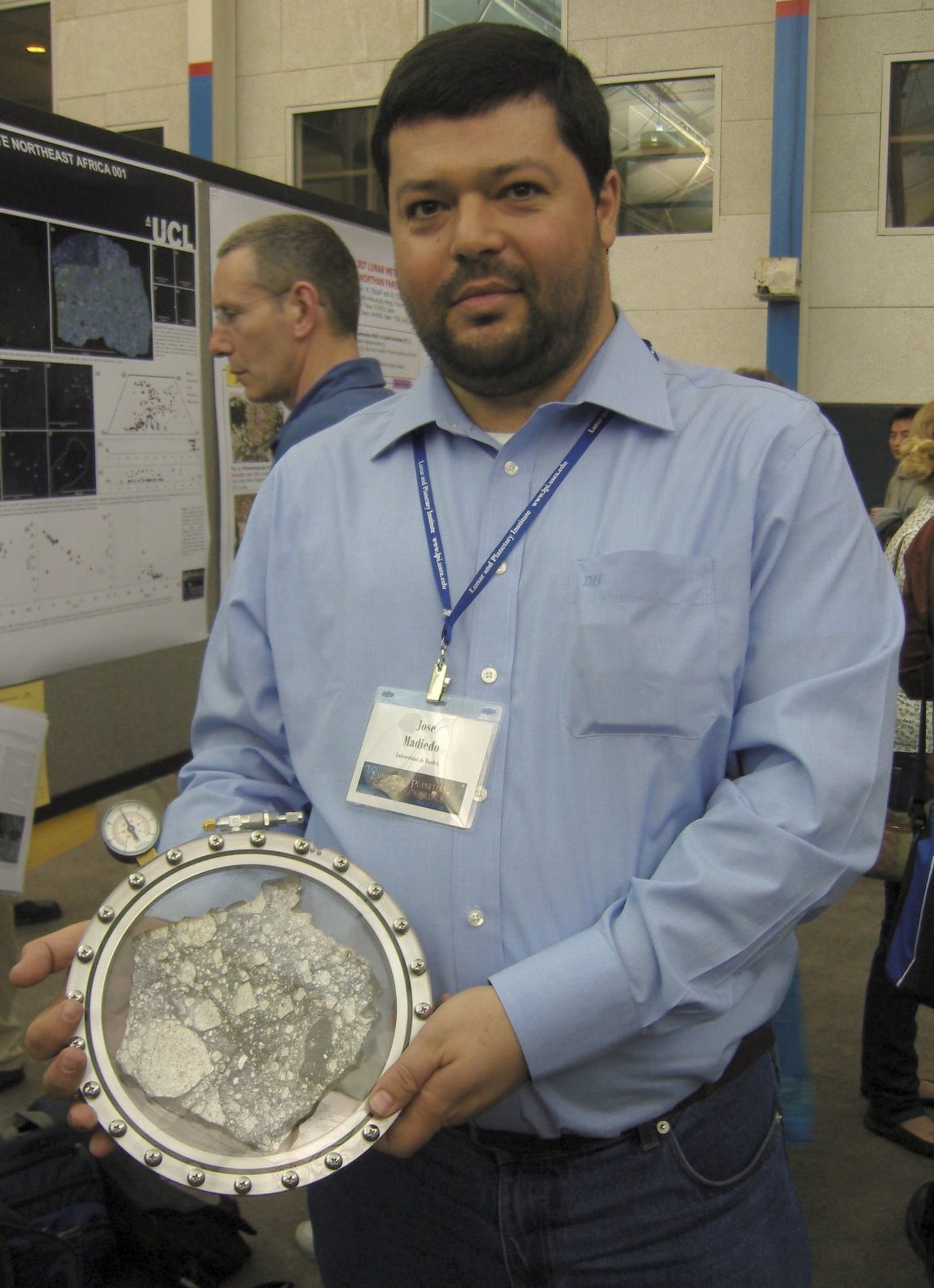 "Hallar un meteorito es como encontrar una moneda griega"